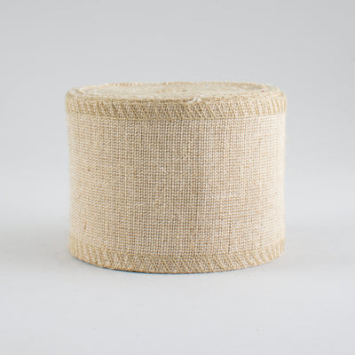 2.5" Natural Jute Cotton Fabric Roll (10 Yards) Item Number: JRC025-12