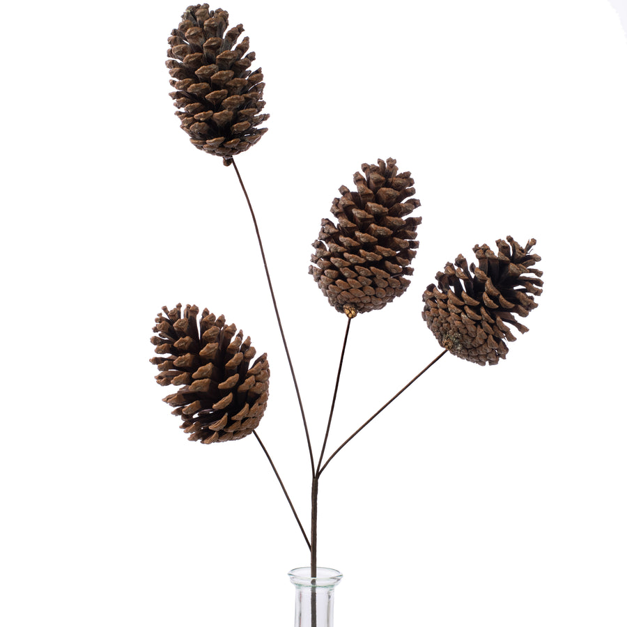 19" Natural Pinecone Spray Item Number: 226571