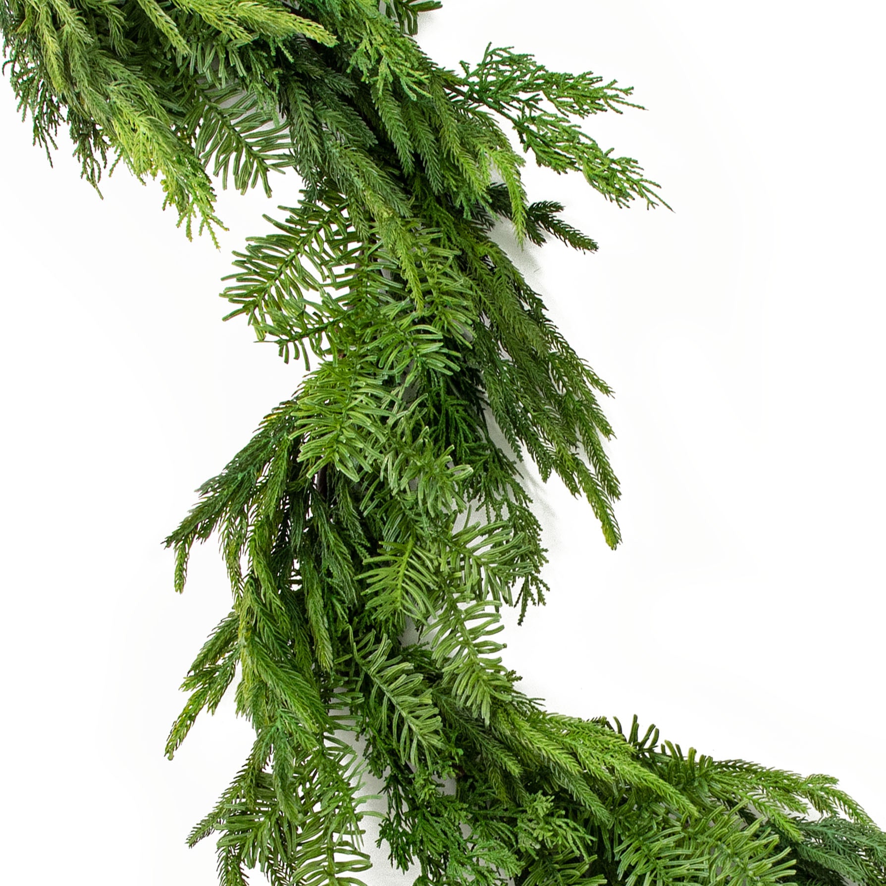 6' Norfolk & Balsam Pine Garland Item Number: 106632