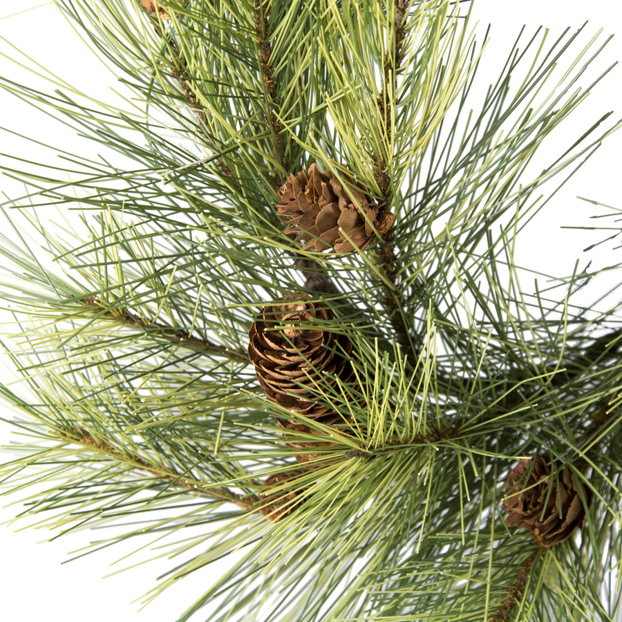 16" Northwoods Pine Candle Ring detail photo 4
