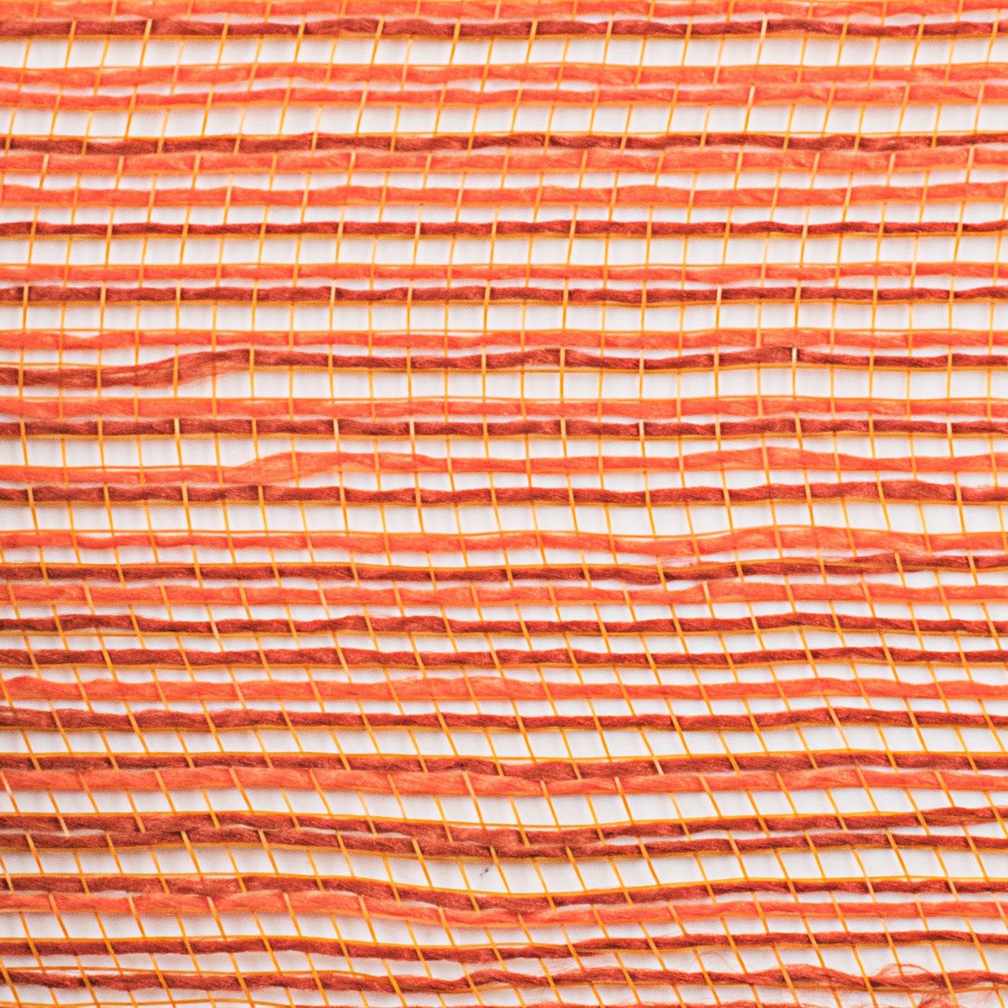 10" Ombré Mesh: Rust, Orange, Cream detail photo 4