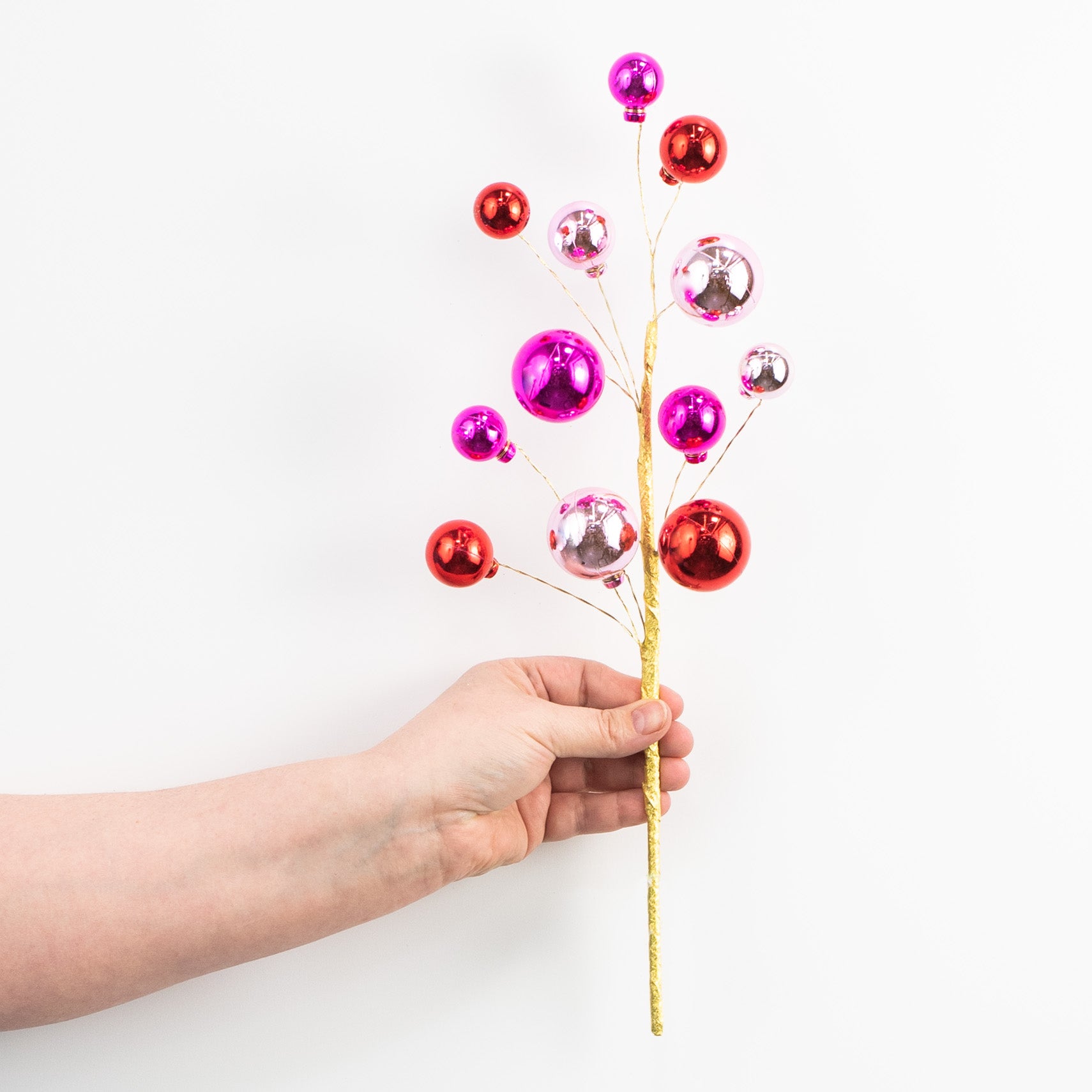 16" Ornament Pick: Pink & Red detail photo 3