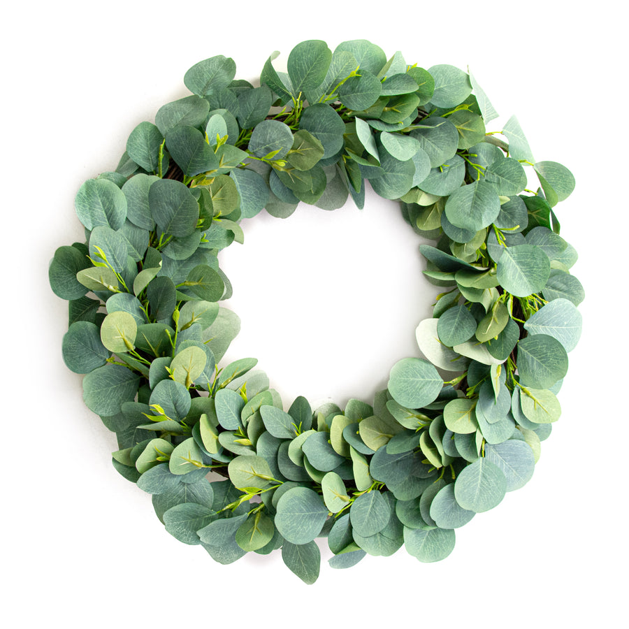 20" Oval Leaf Eucalyptus Wreath Item Number: 2390035VS