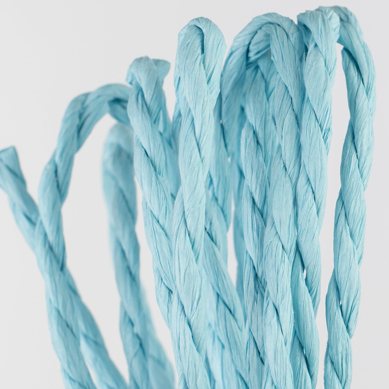 16' Paper Rope Bundle: Light Blue detail photo 3