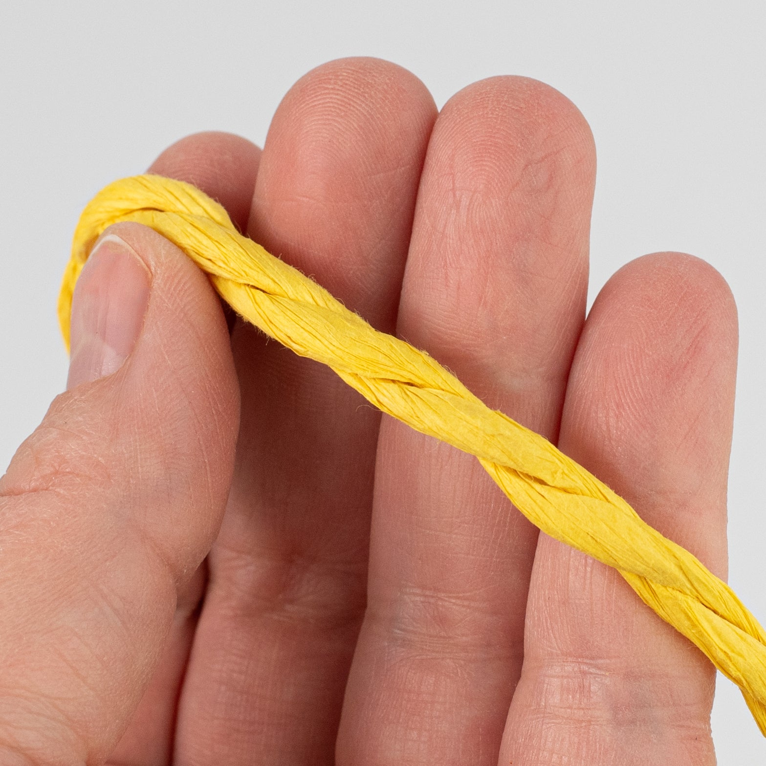 16' Paper Rope Bundle: Yellow Lifestyle Photo