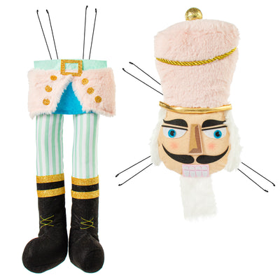 Pastel Nutcracker Wreath Accent Item Number: XC6267