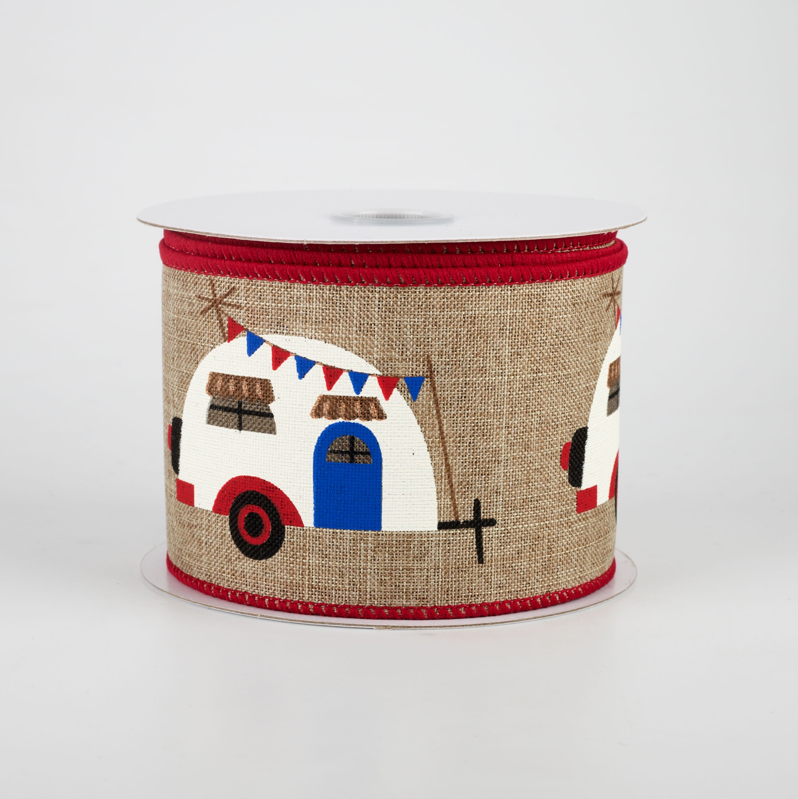 2.5" Patriotic Camper Ribbon (10 Yards)