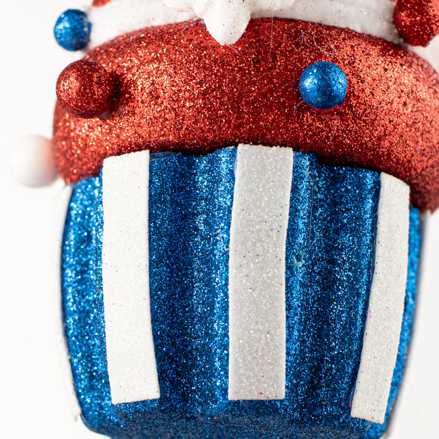 16" Patriotic Cupcake Pick: Red, White, Blue detail photo 4