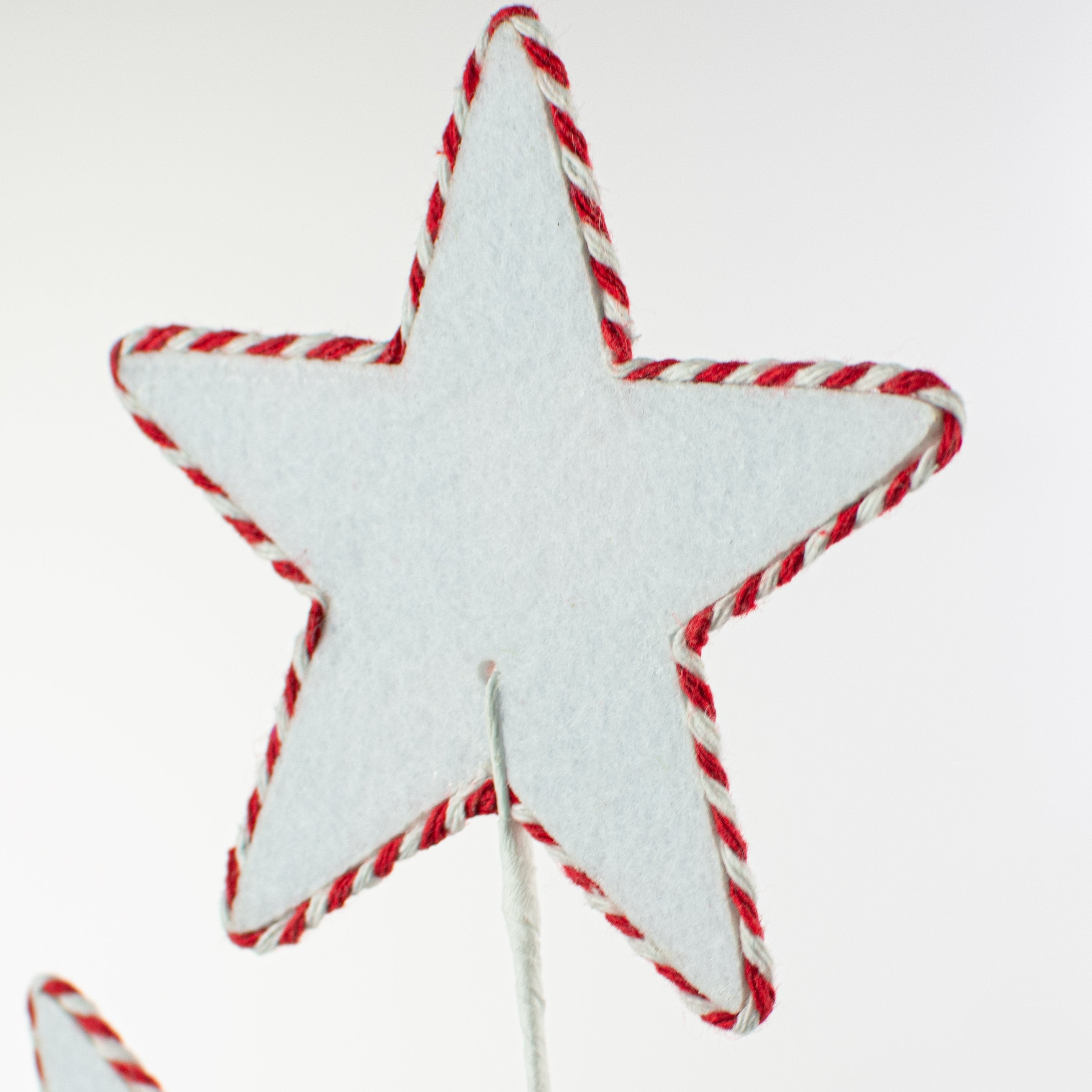 18" Patriotic Fabric Star Pick detail photo 4