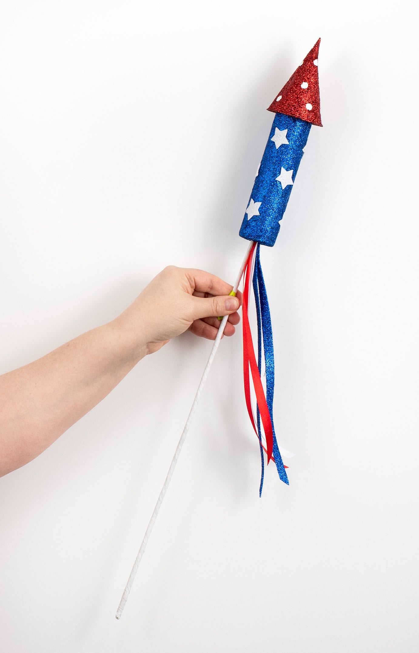 26" Patriotic Fireworks Rocket Spray detail photo 3