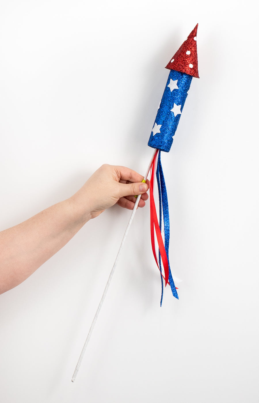 26" Patriotic Fireworks Rocket Spray detail photo 3
