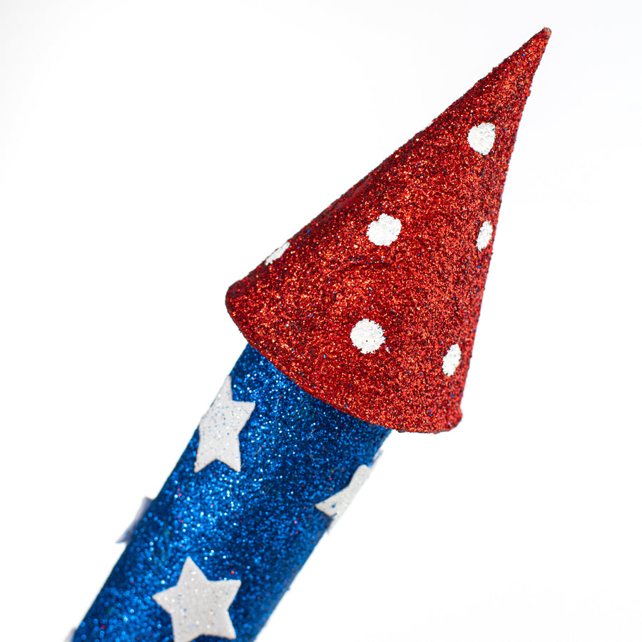 26" Patriotic Fireworks Rocket Spray detail photo 4