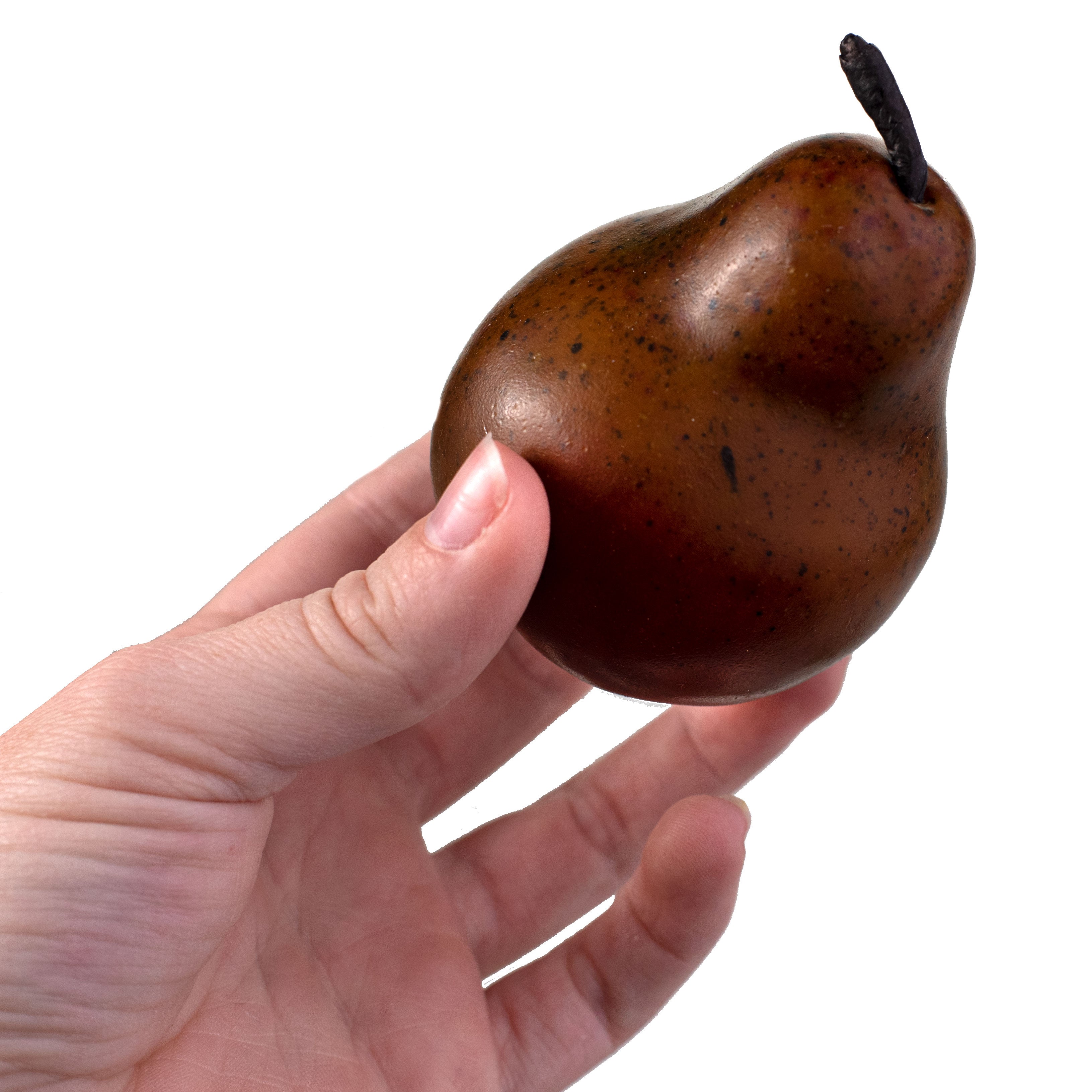 3" Pear: Rust Brown detail photo 4