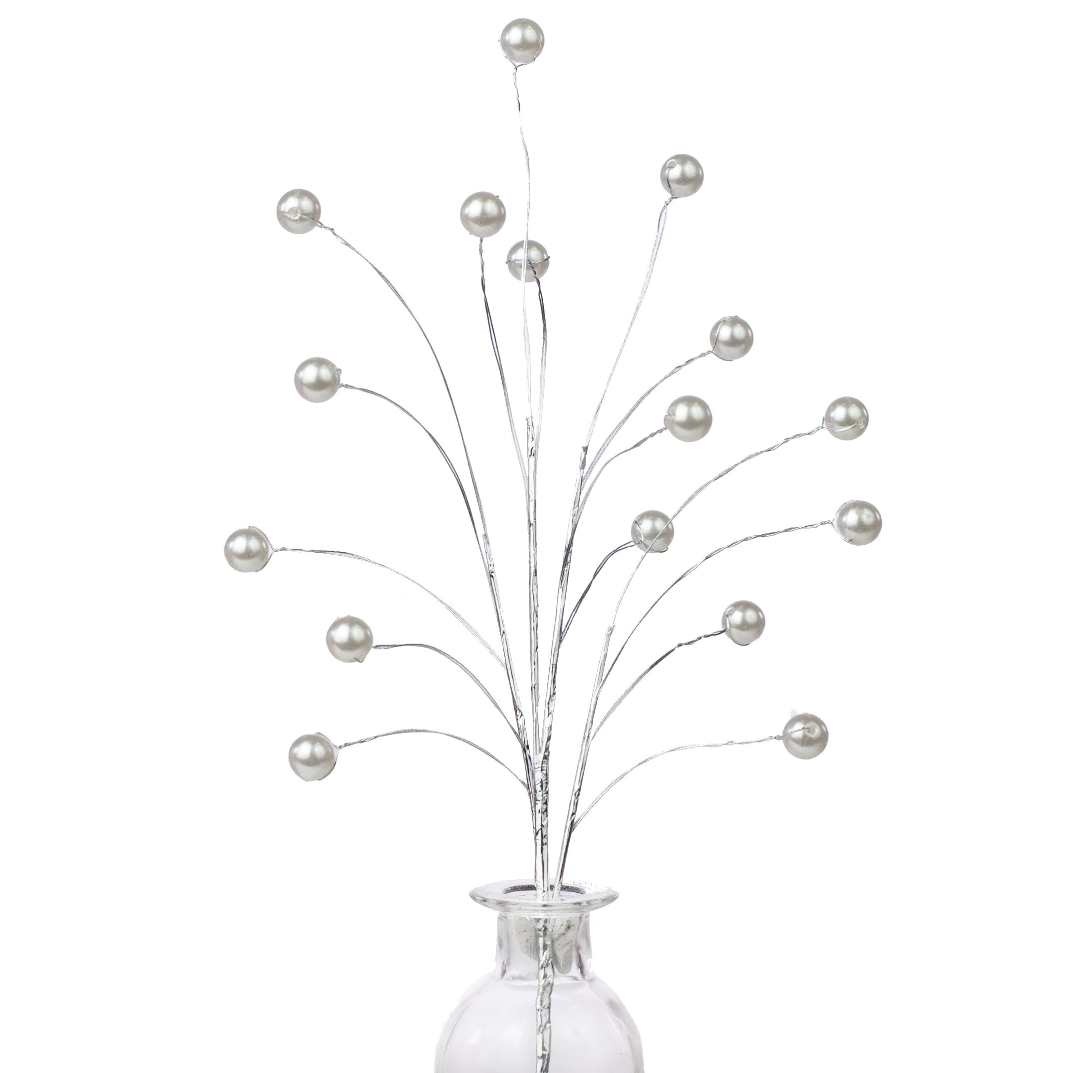 14" Pearl Bead Spray Item Number: MC123551
