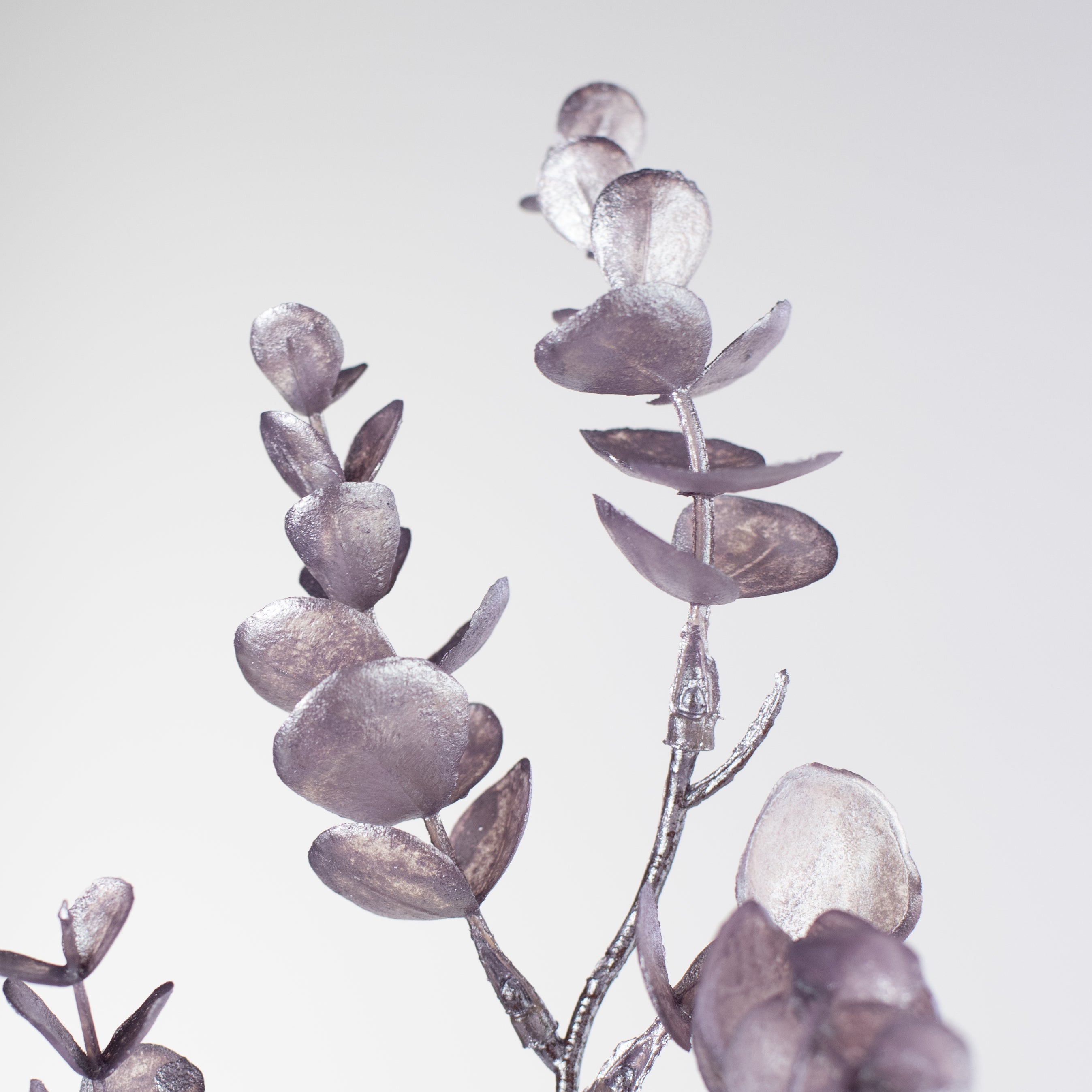 25" Pearl Eucalyptus Spray: Lavender detail photo 4