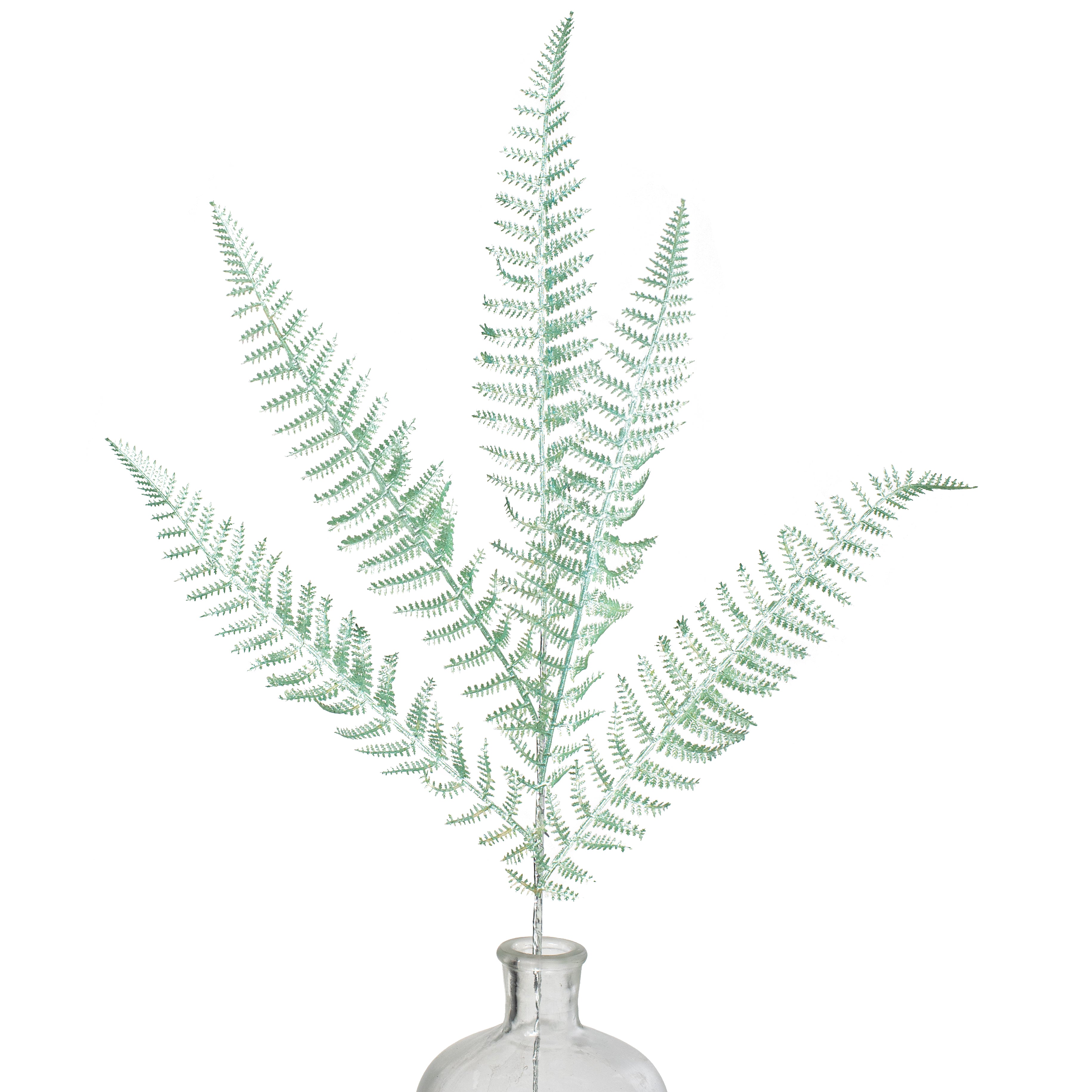 28" Pearl Fern Spray: Mint Item Number: MN032330