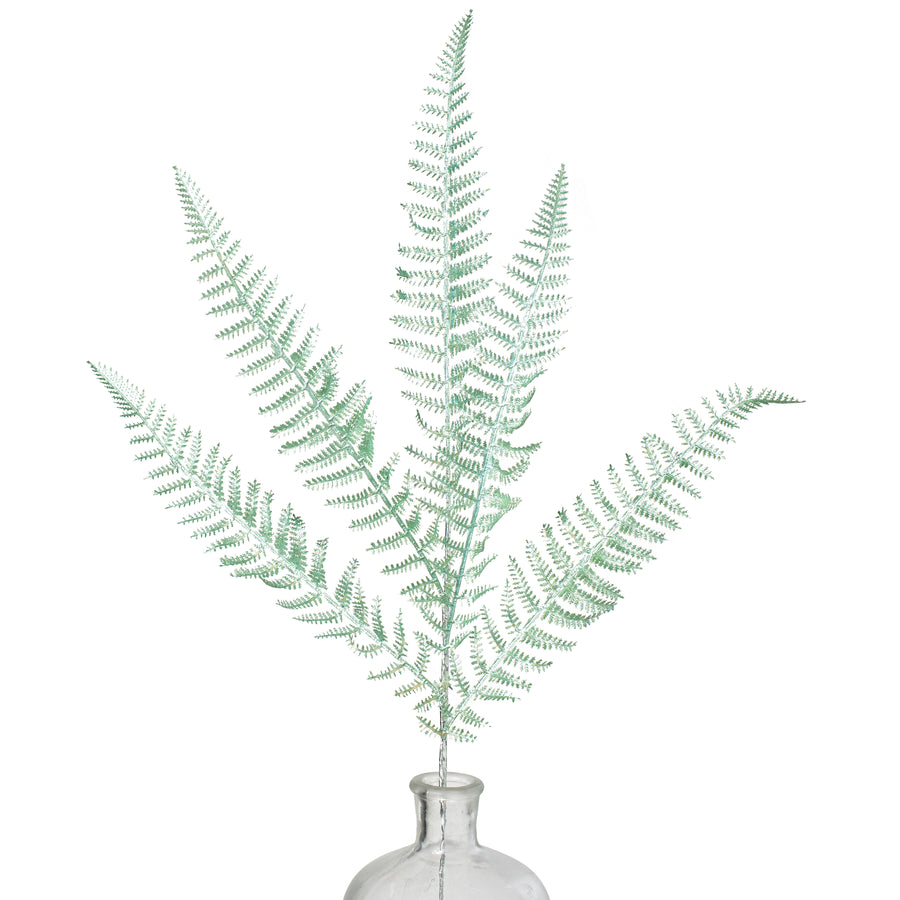 28" Pearl Fern Spray: Mint Item Number: MN032330