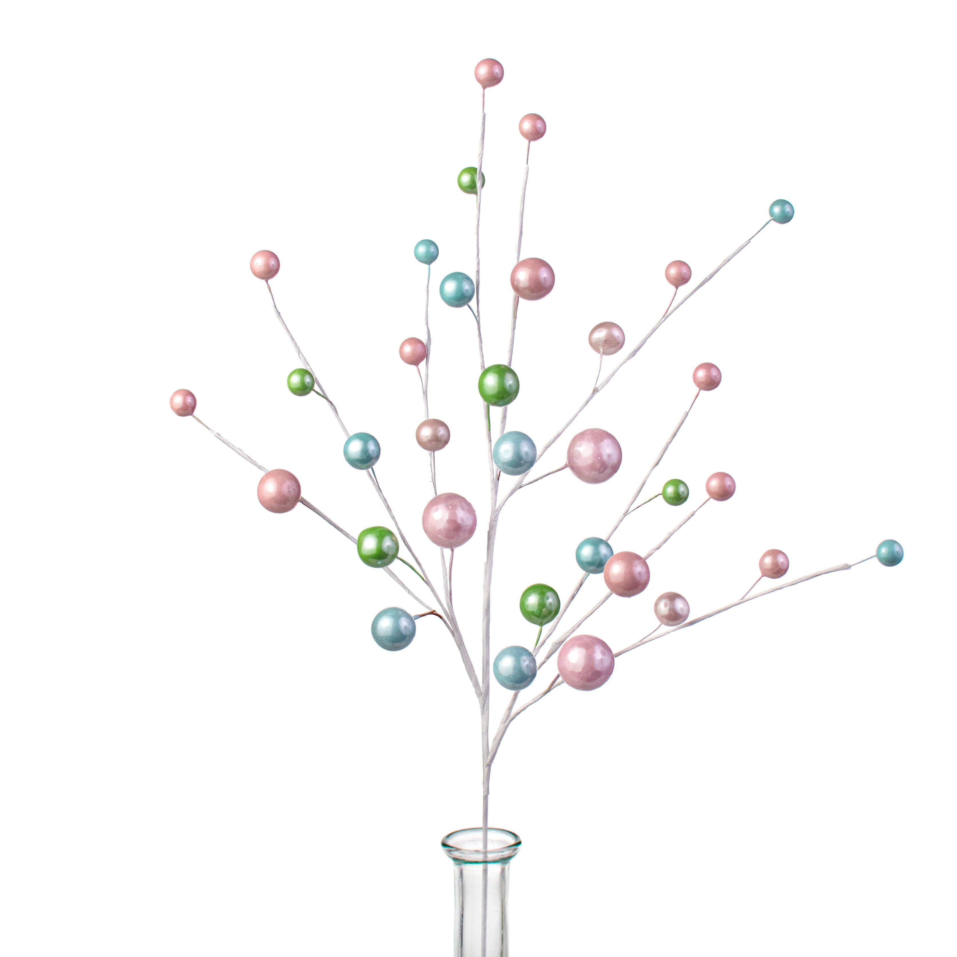 25" Pearl Metallic Ball Spray: Pink, Lime, Turquoise Item Number: XS973651