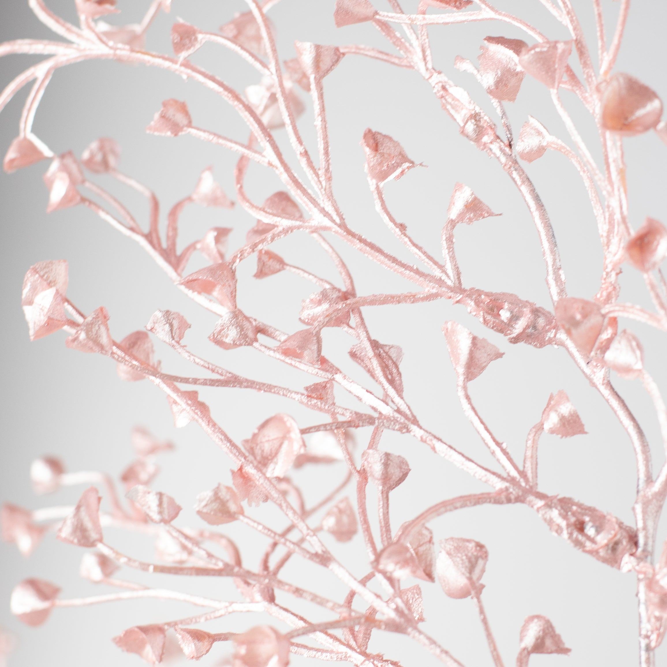 28" Pearl Mini Flower Spray: Pink detail photo 4