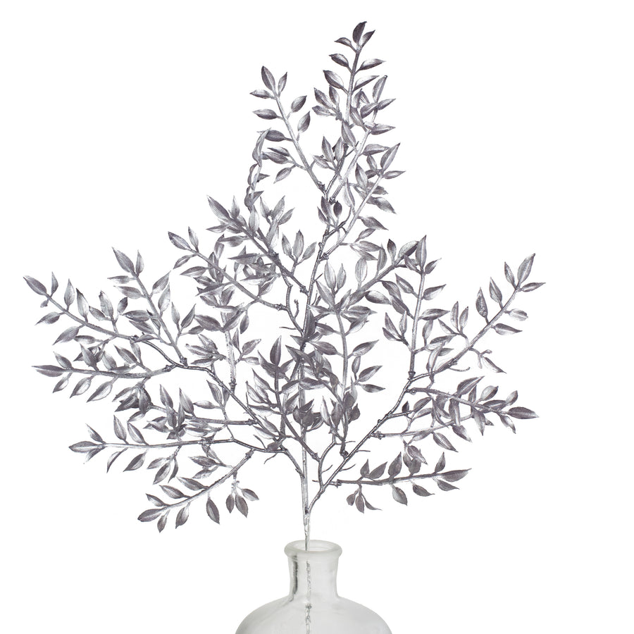 25" Pearl Ruscus Spray: Lavender Item Number: MN031913
