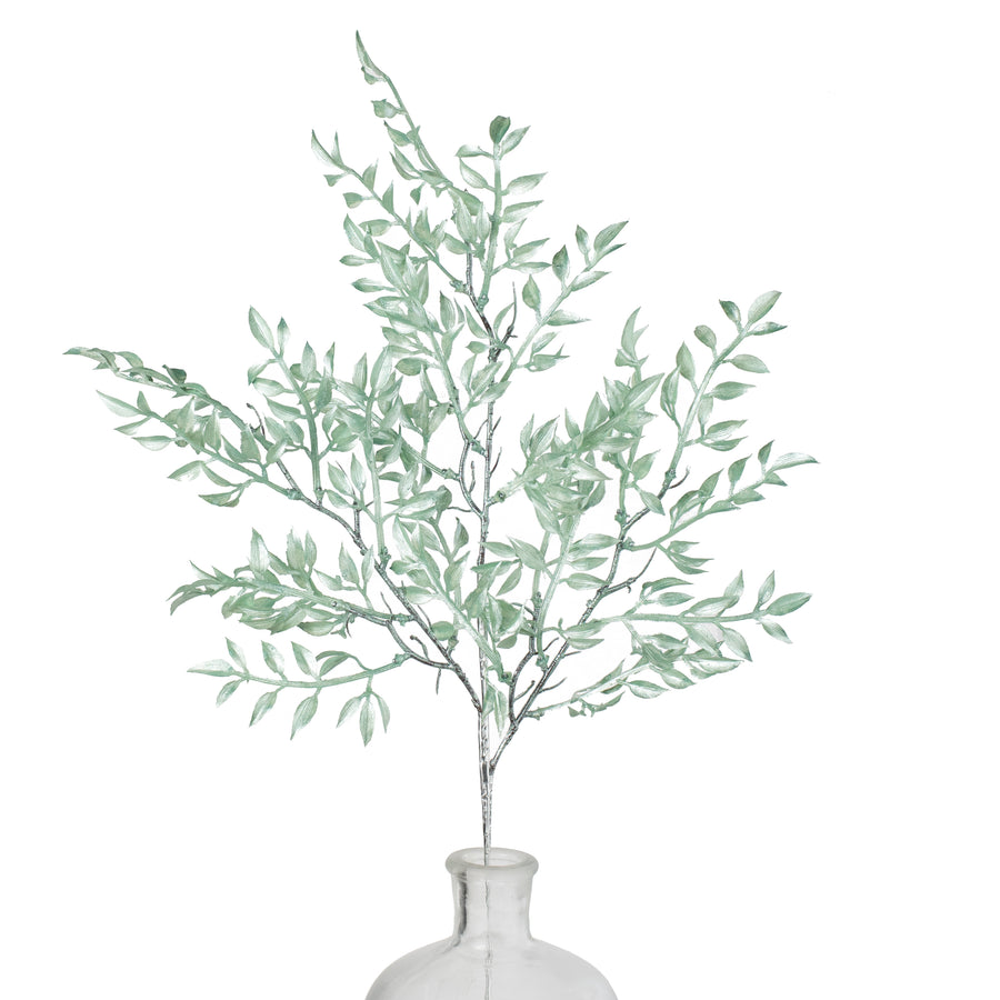 25" Pearl Ruscus Spray: Mint Item Number: MN031930