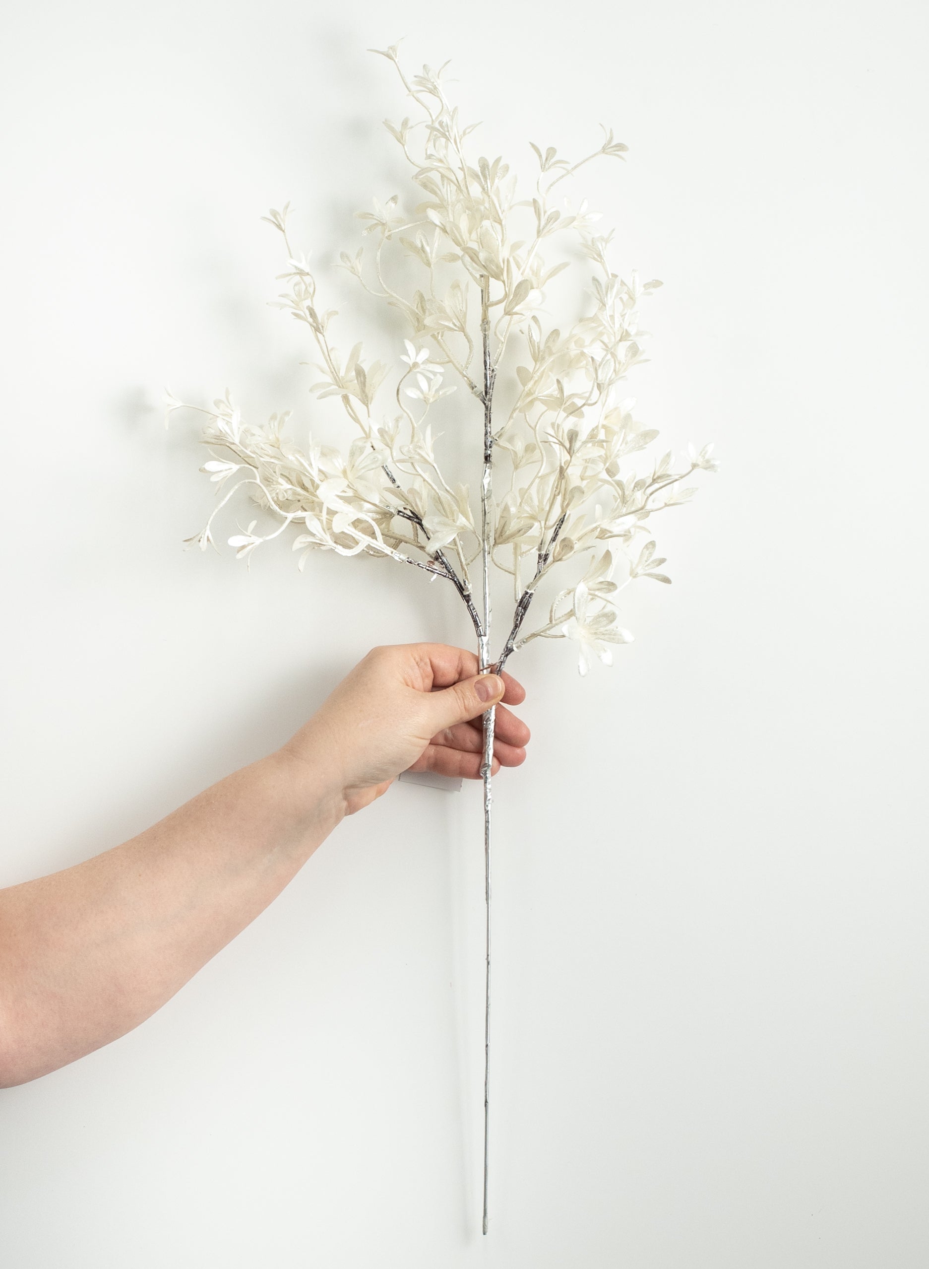 26" Pearl Tweedia Spray: White detail photo 3