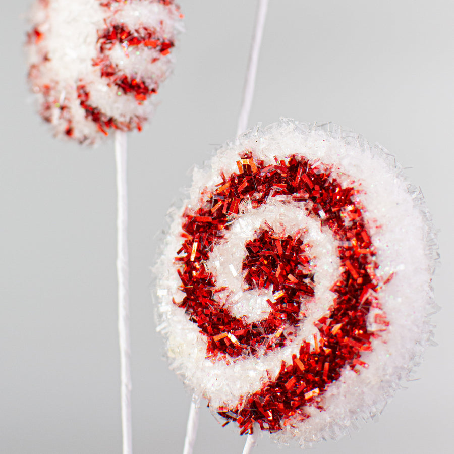 13" Peppermint Candy Spray Lifestyle Photo