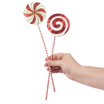 12" Peppermint Picks (Set of 2) Lifestyle Photo