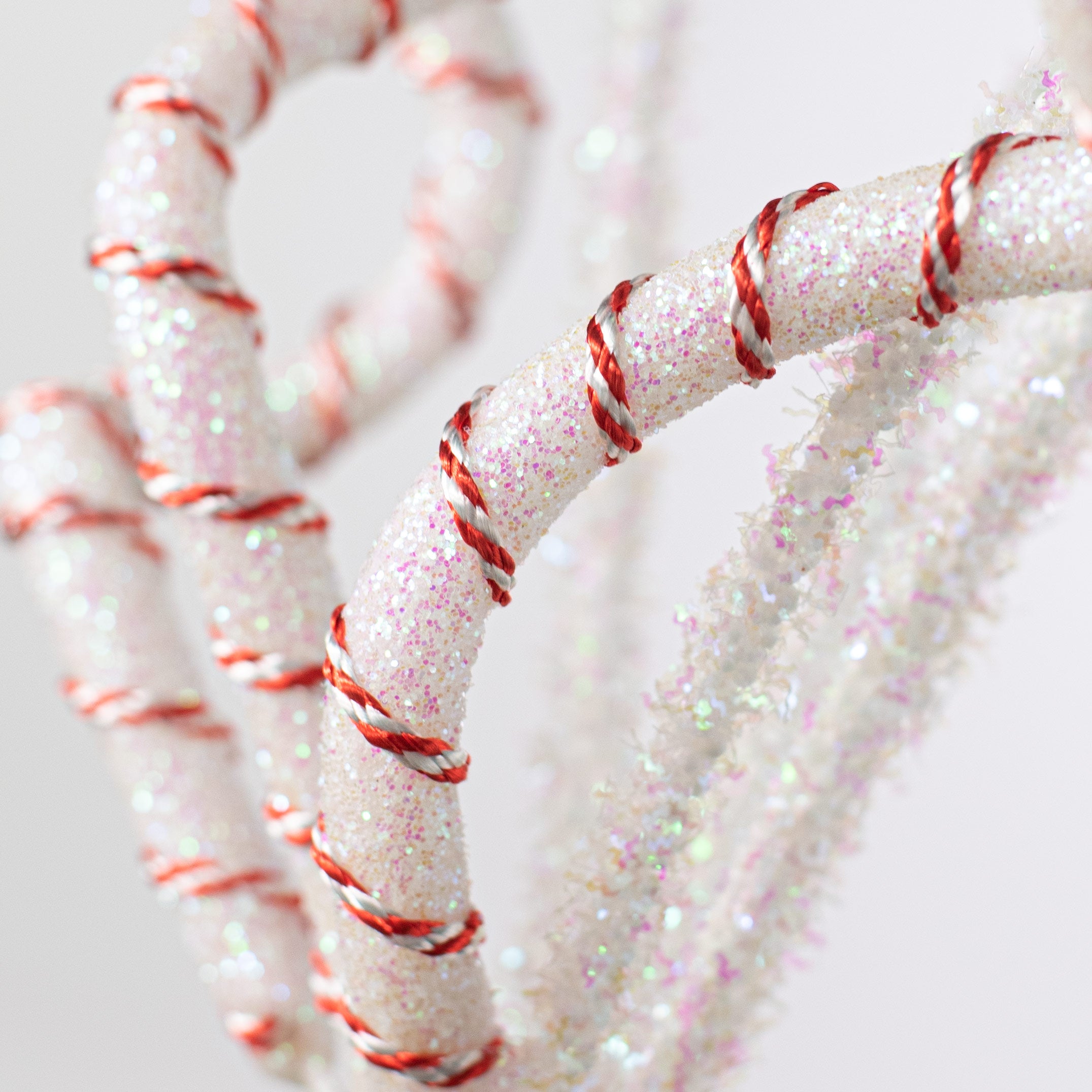 24" Peppermint Stick Spray Lifestyle Photo