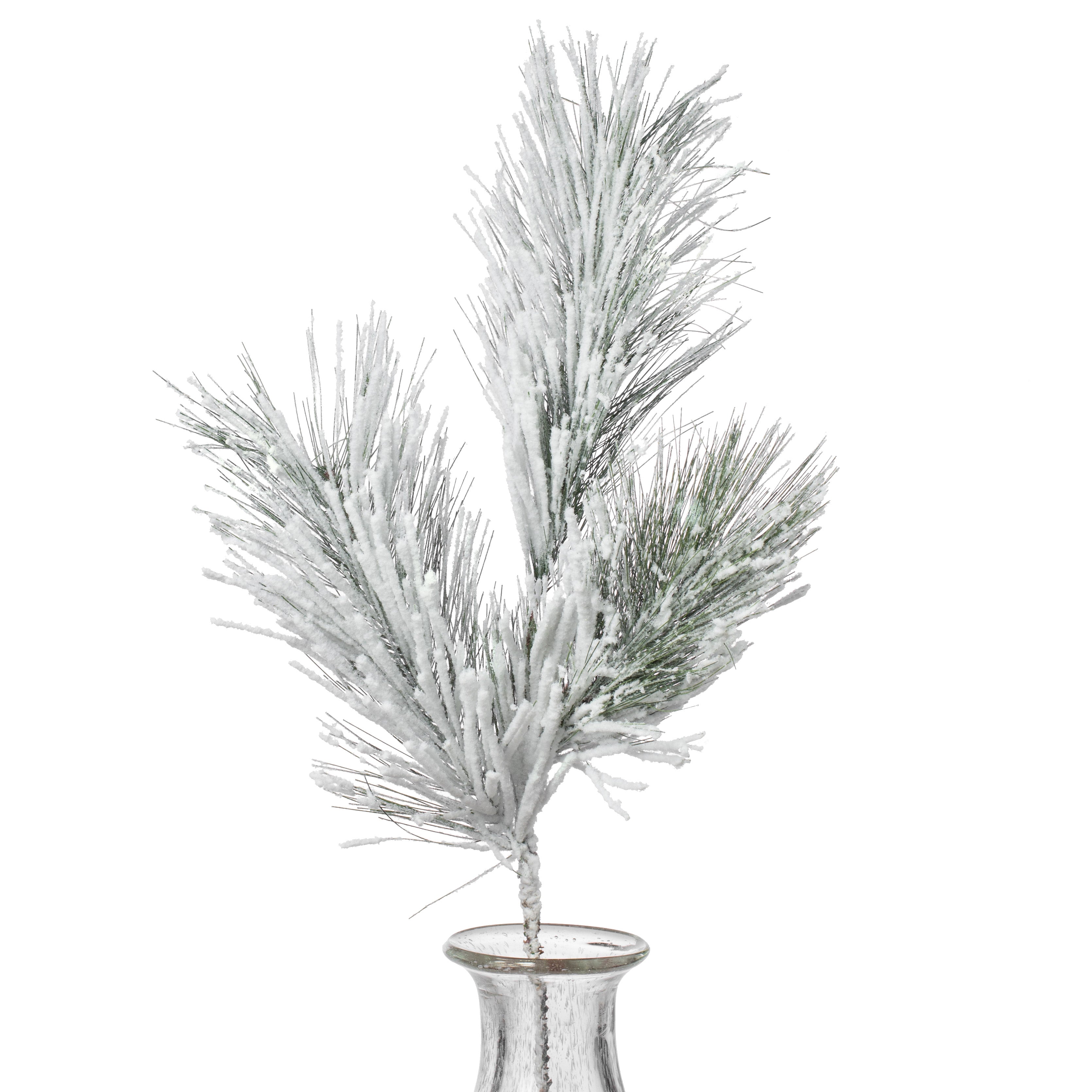 20" Pine Spray: Heavy Snow Item Number: ISB68221