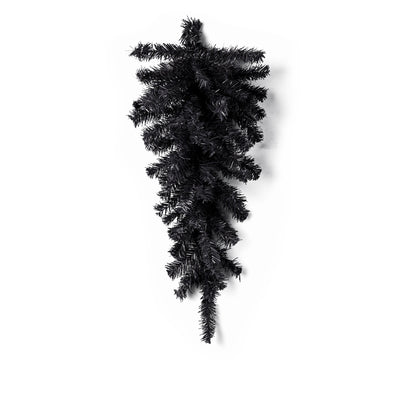 30" Pine Teardrop Swag: Black (70 Tips) Item Number: XX930202