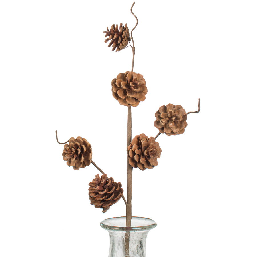 23" Pinecone Spray: Natural Item Number: XD3210