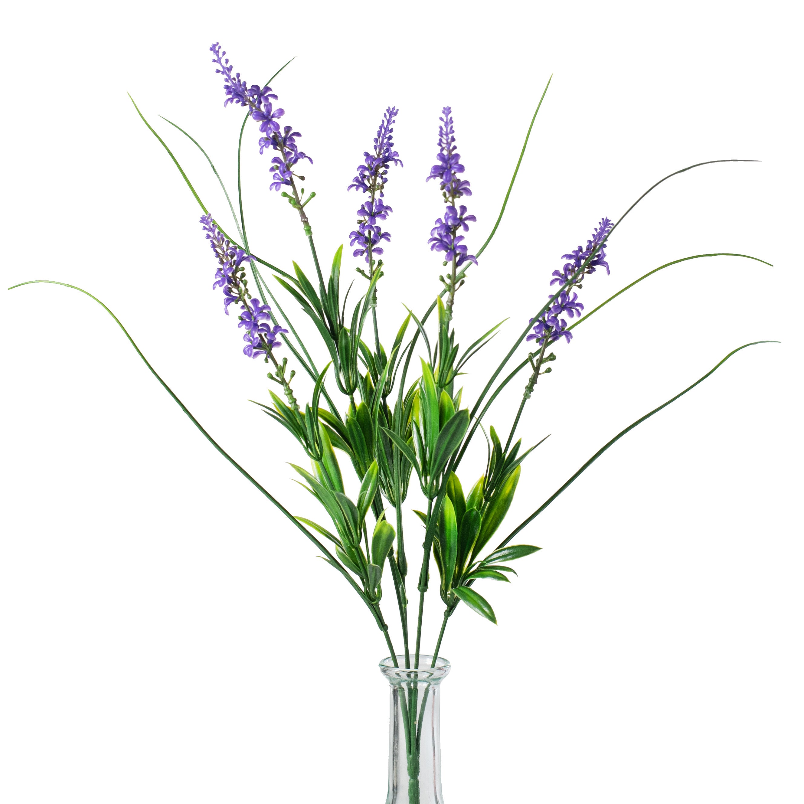 17" Plastic Lavender Bush Item Number: 13315PU