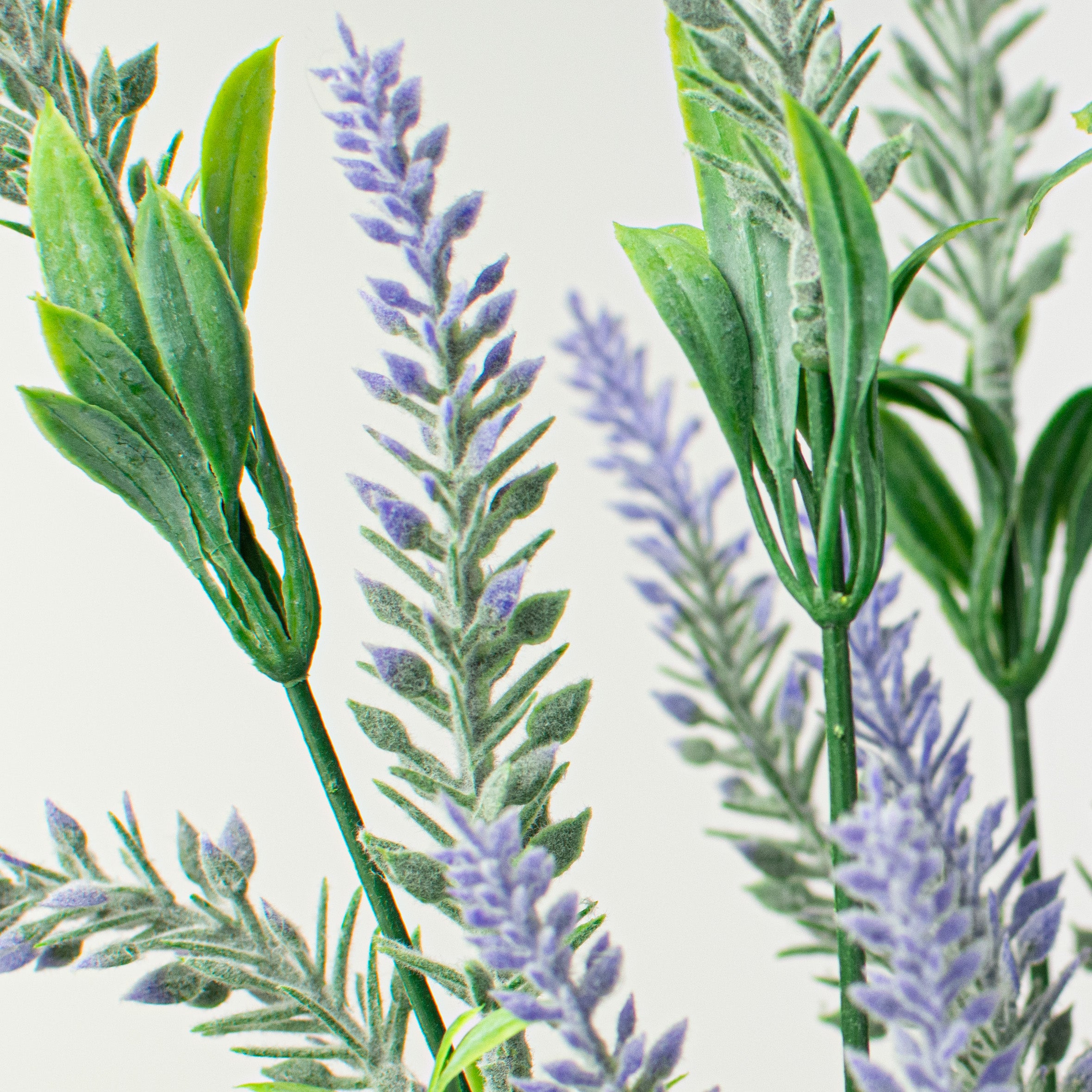 20" Plastic Lavender Bush Lifestyle Photo