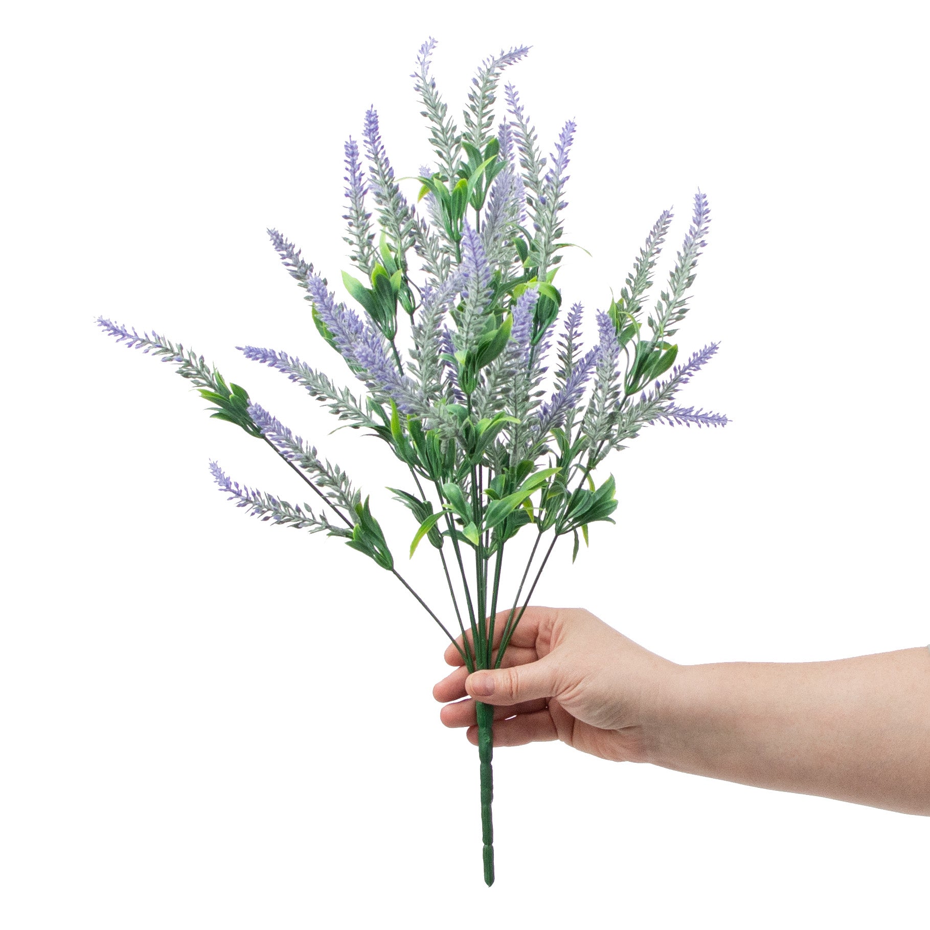 20" Plastic Lavender Bush detail photo 3