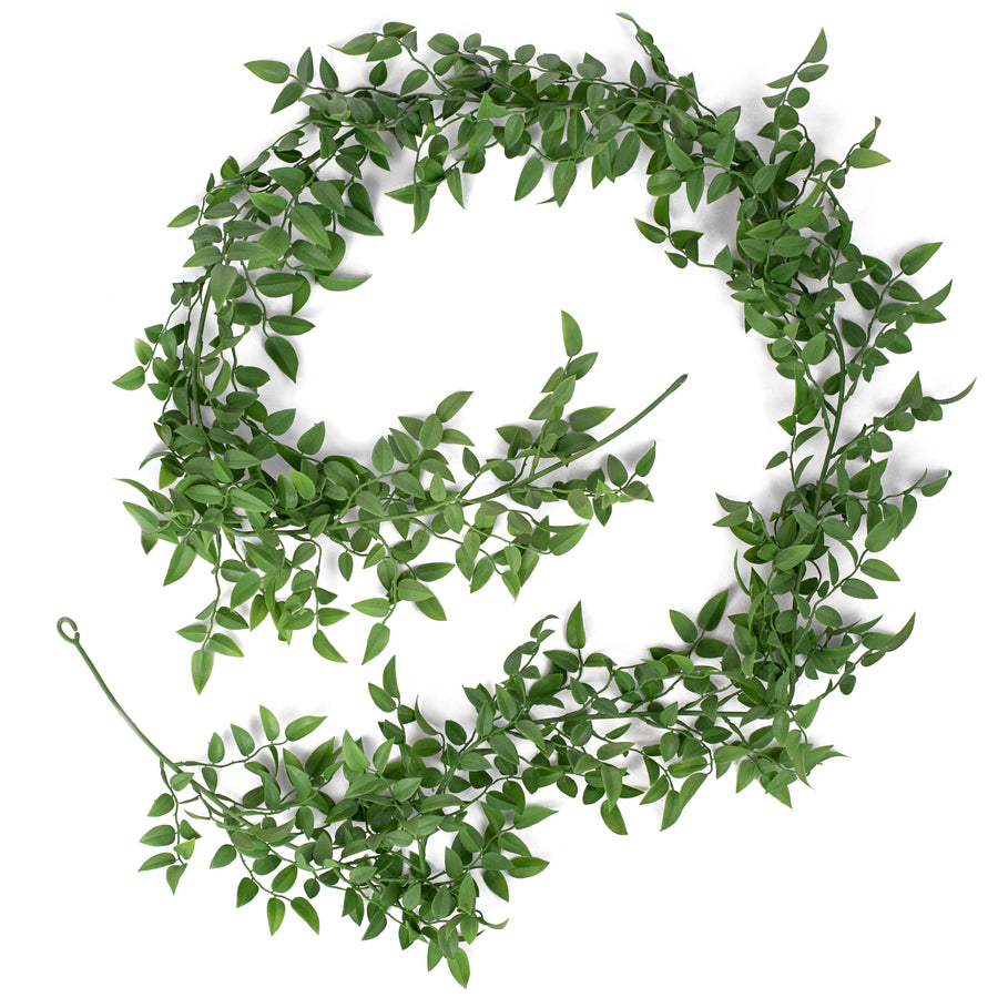 6' Plastic Leaf Garland Item Number: FR650542