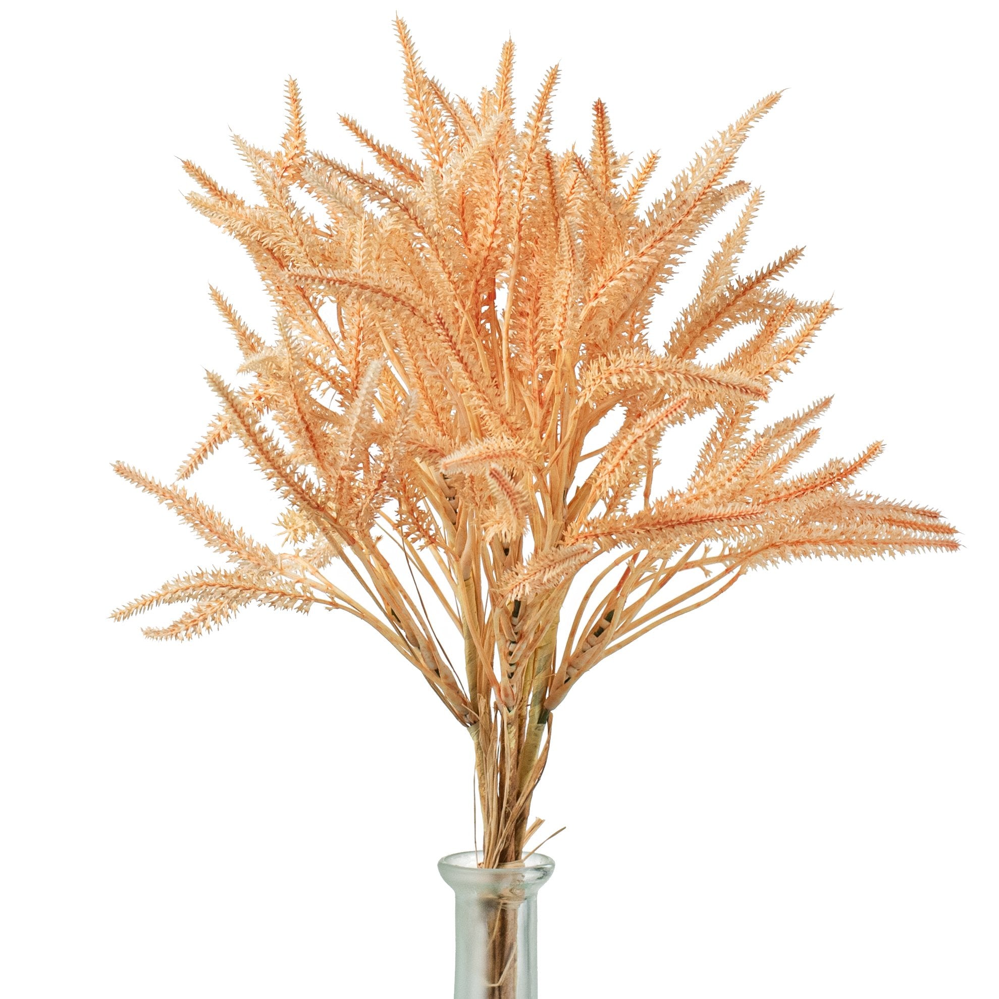 13" Plastic Wheat Bundle: Peach Item Number: 2150141PE