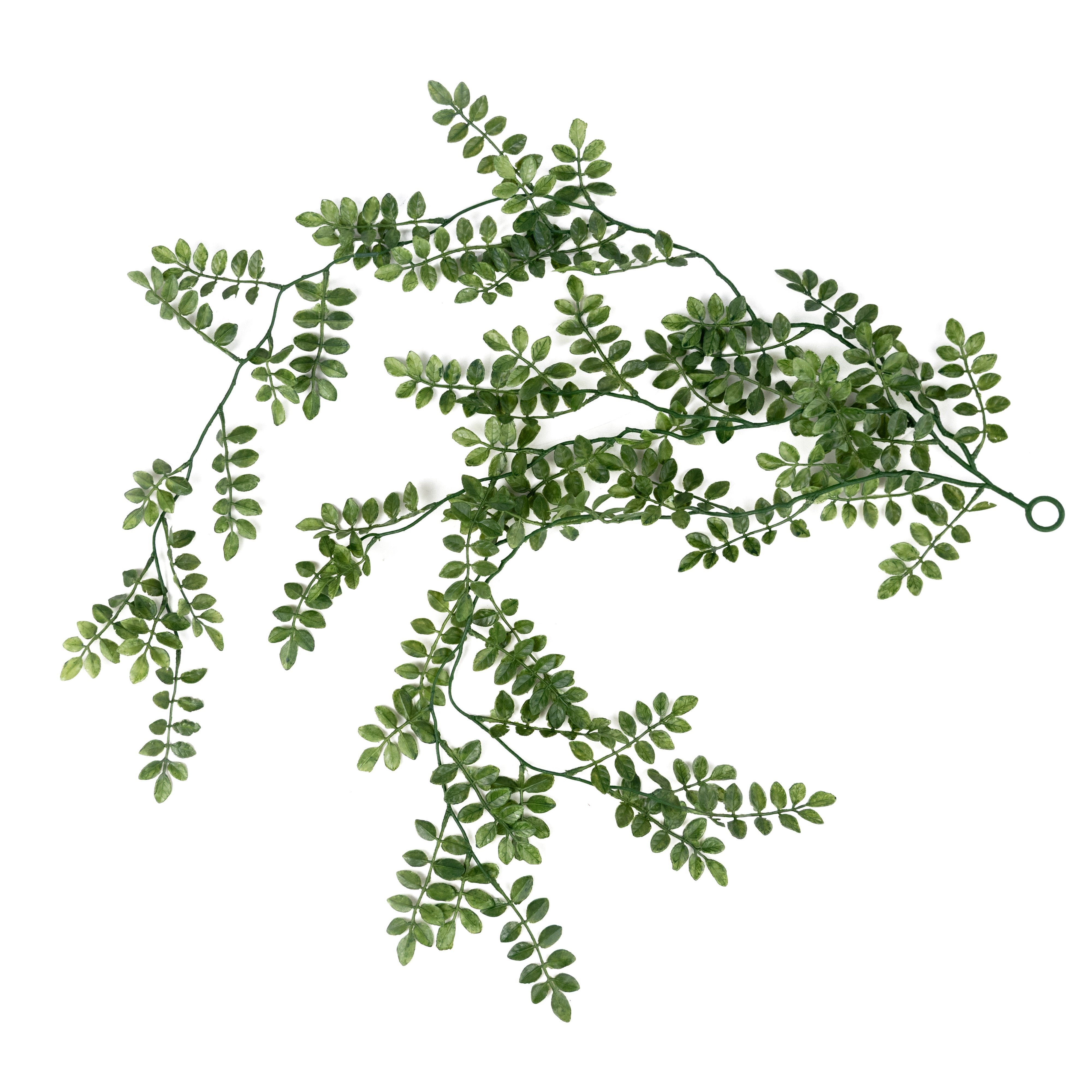 4' Plastic Wisteria Leaves Garland Item Number: 13679GN