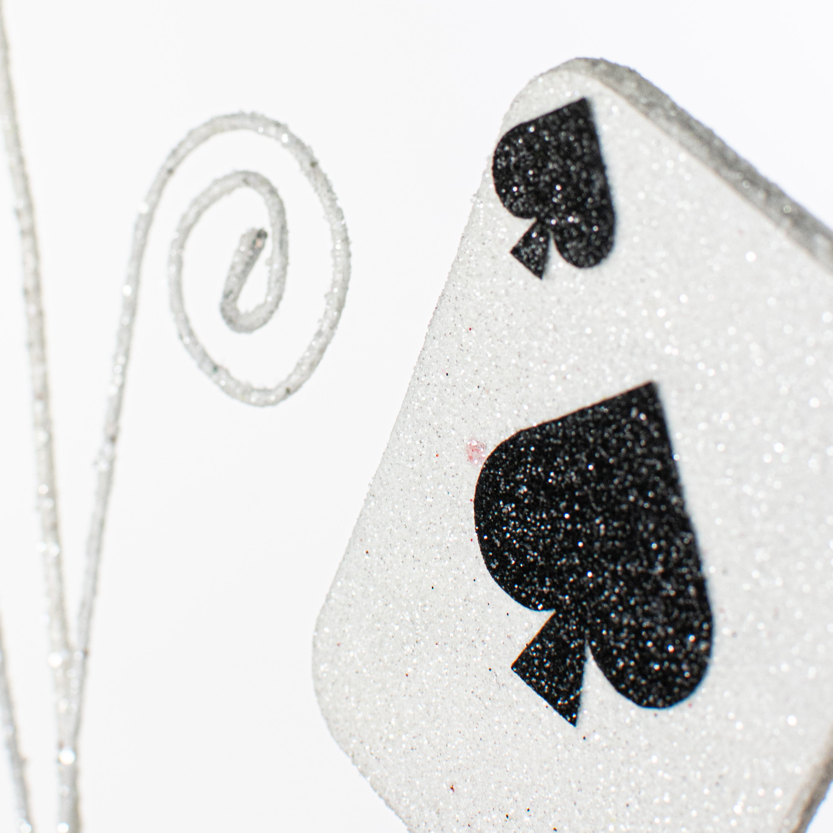 30" Playing Card Spray: Red & Black Lifestyle Photo
