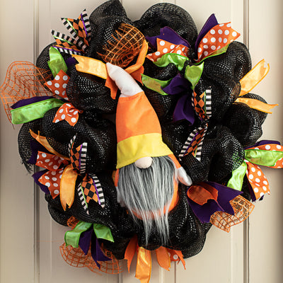 16" Plush Candy Corn Gnome Lifestyle Photo