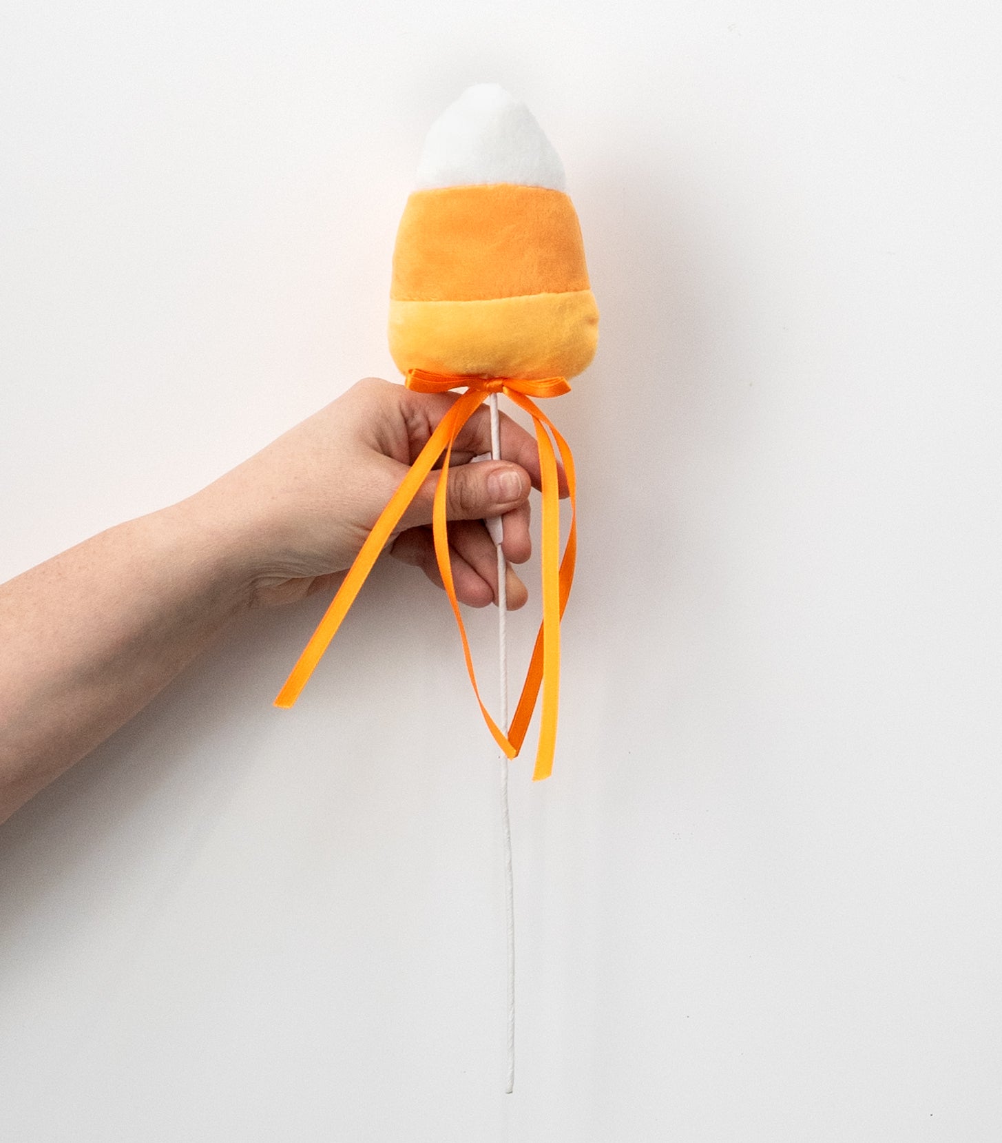 15" Plush Candy Corn Pick detail photo 3