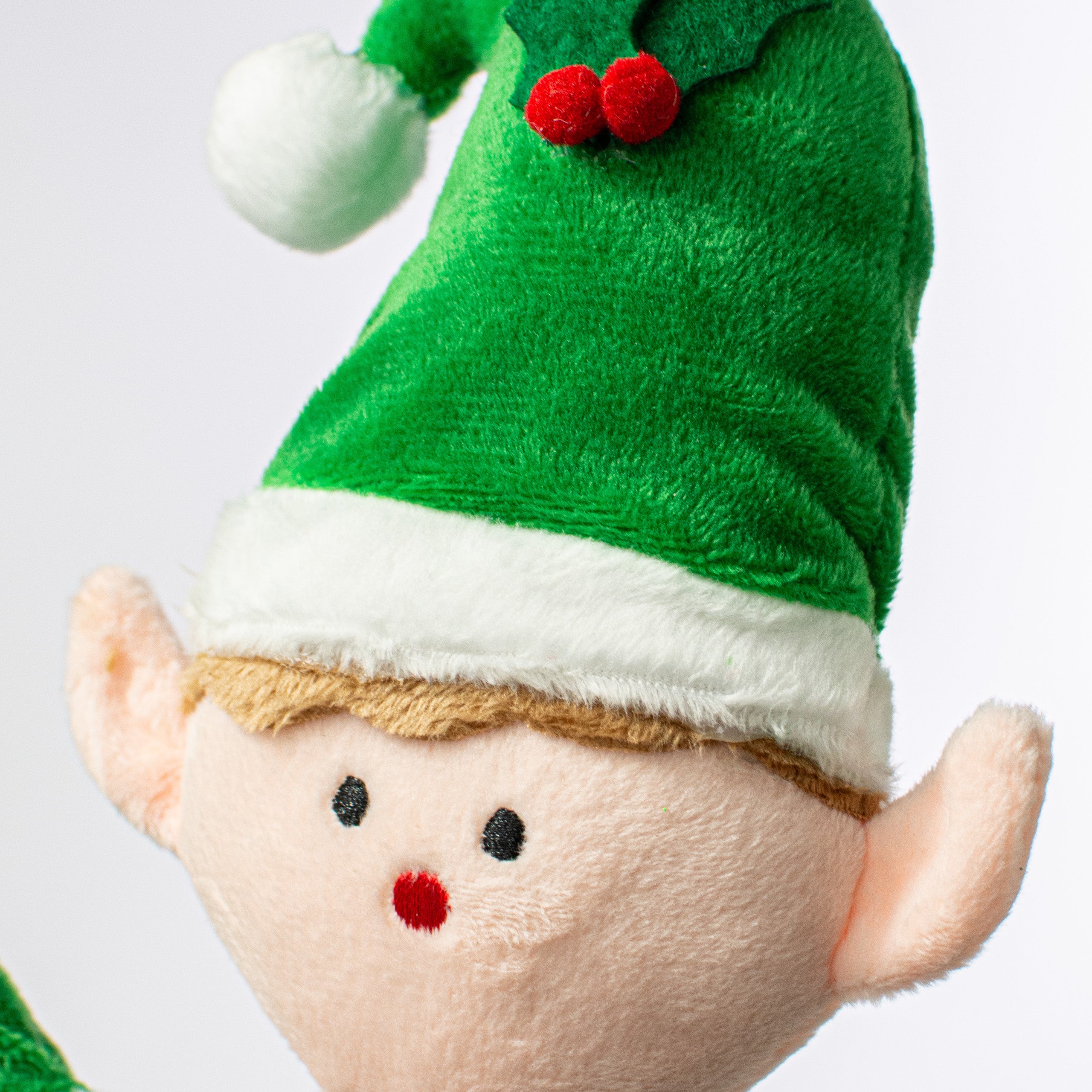 25" Plush Elf Spray: Green Lifestyle Photo