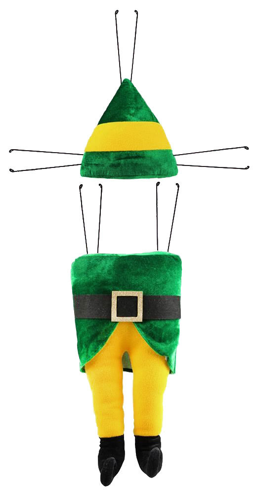 Plush Elf Wreath Accent Item Number: XC6195