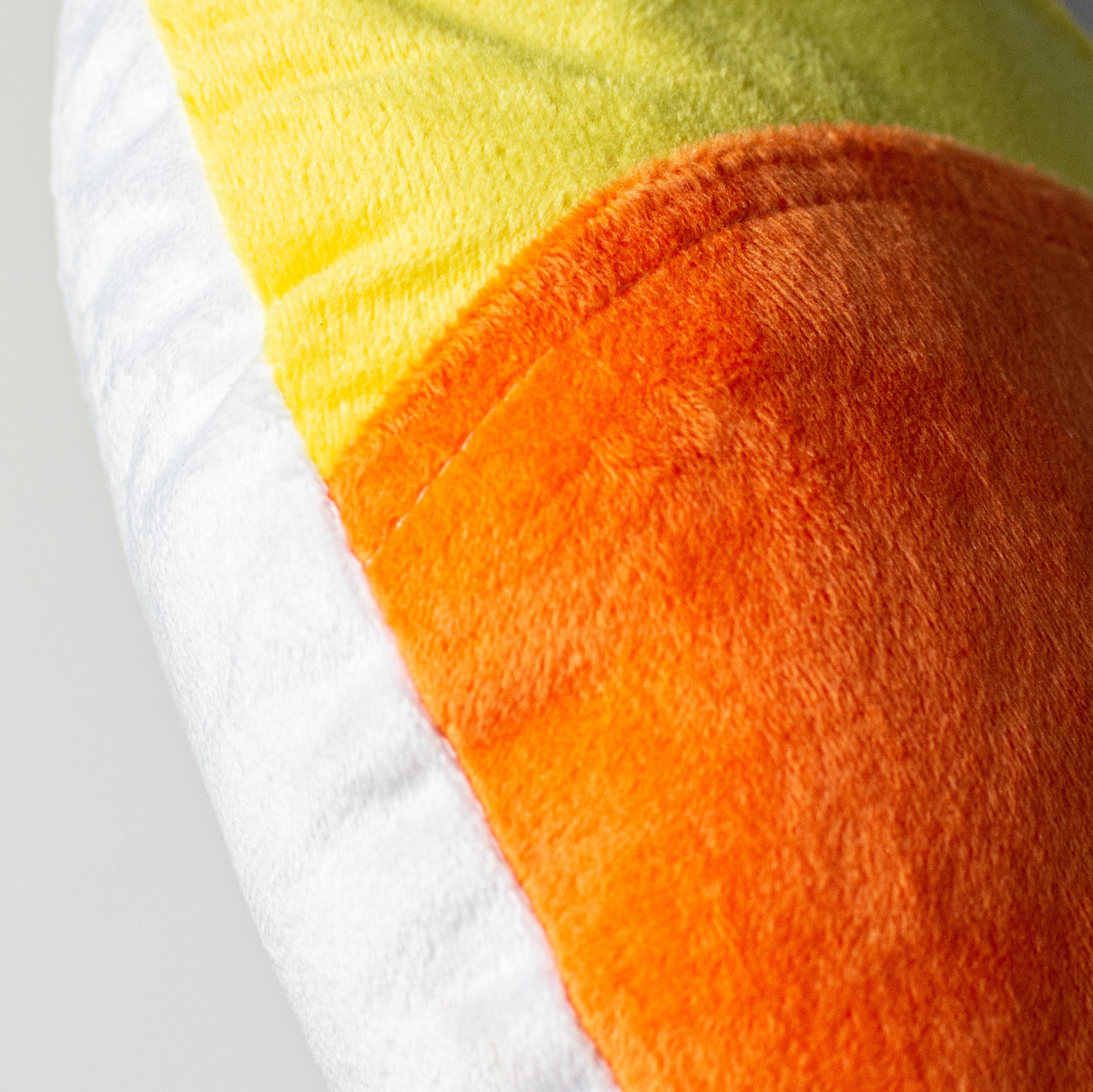12" Plush Hard Candy Accent: Candy Corn Hues detail photo 3