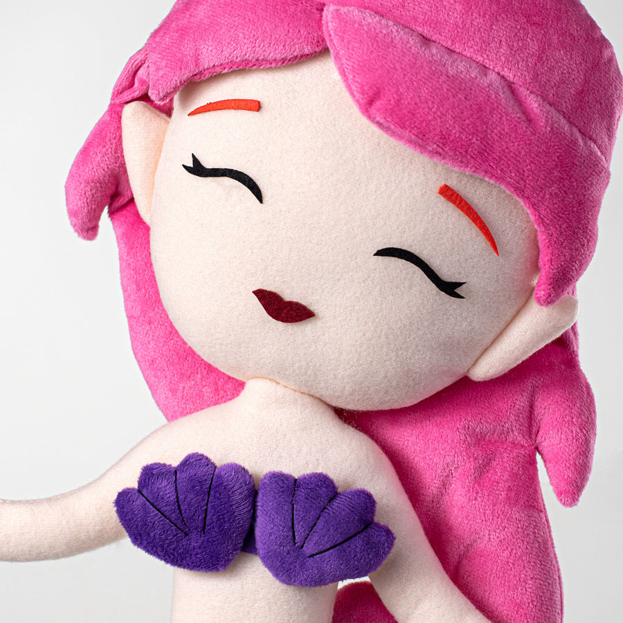 19" Plush Mermaid Decoration detail photo 3