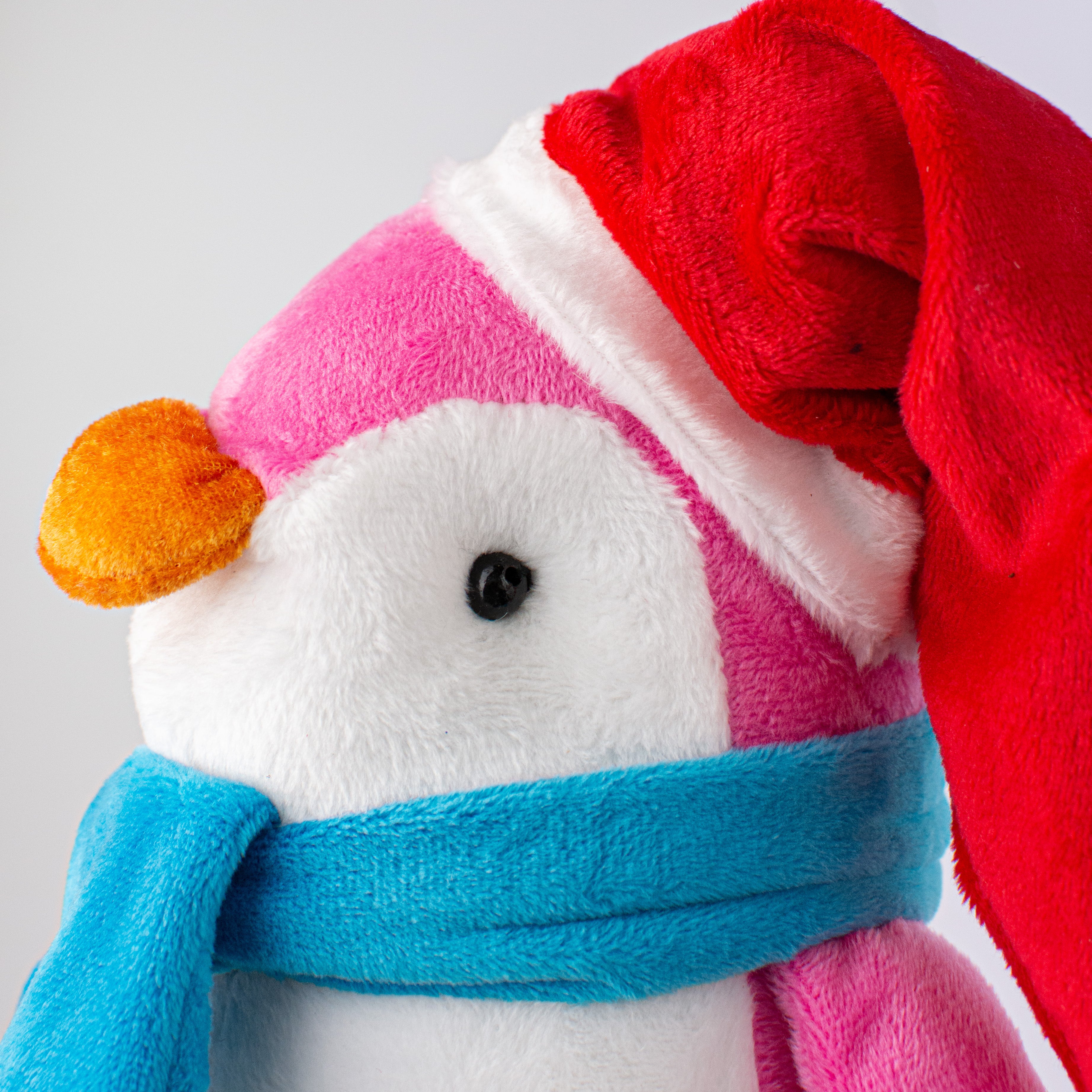 12" Plush Penguin: Pink detail photo 3