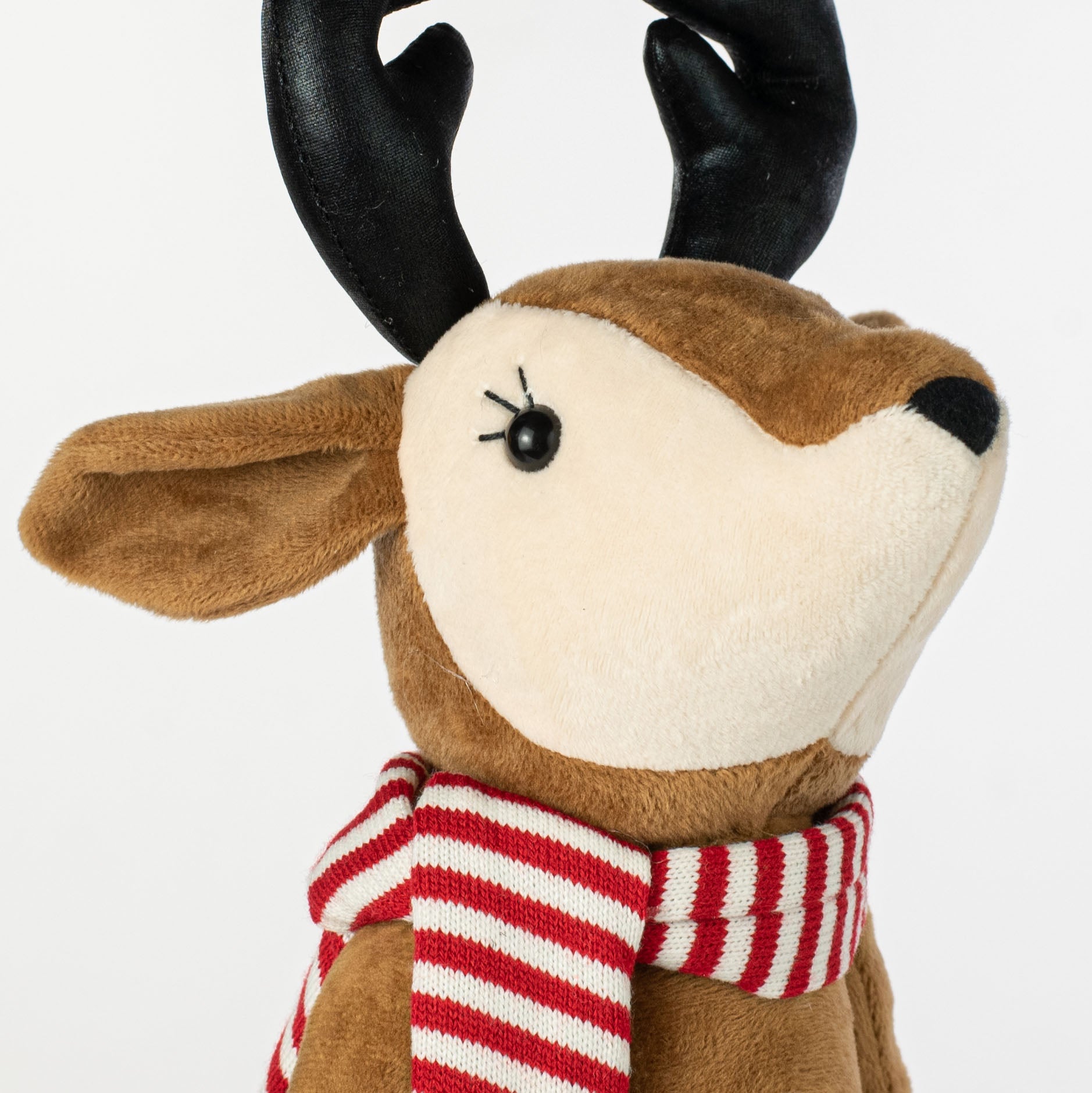 23" Plush Reindeer Tree Topper detail photo 3