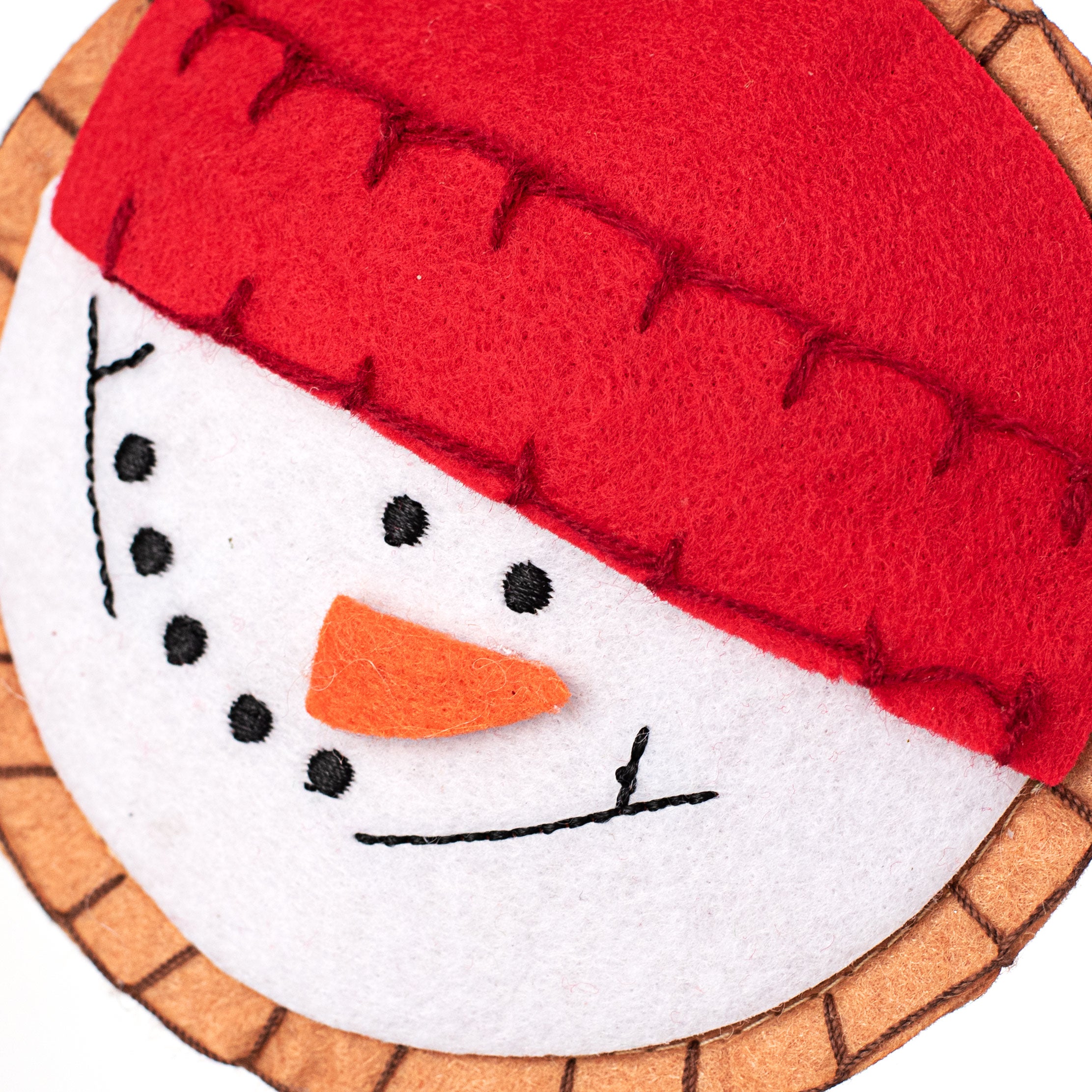 24" Plush Snowman Round Cookies Spray Lifestyle Photo