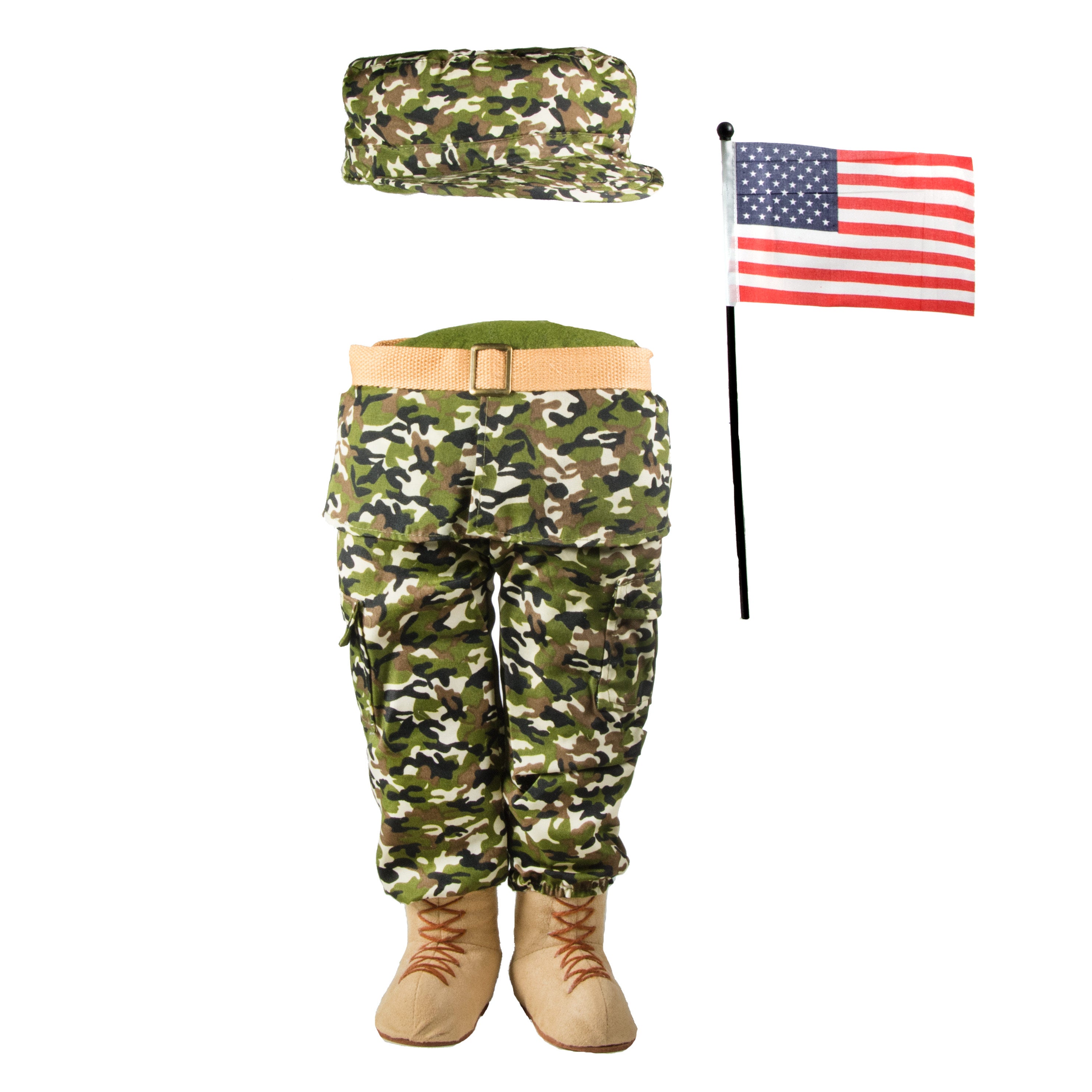 20" Plush Soldier Wreath Accent Item Number: MD0247