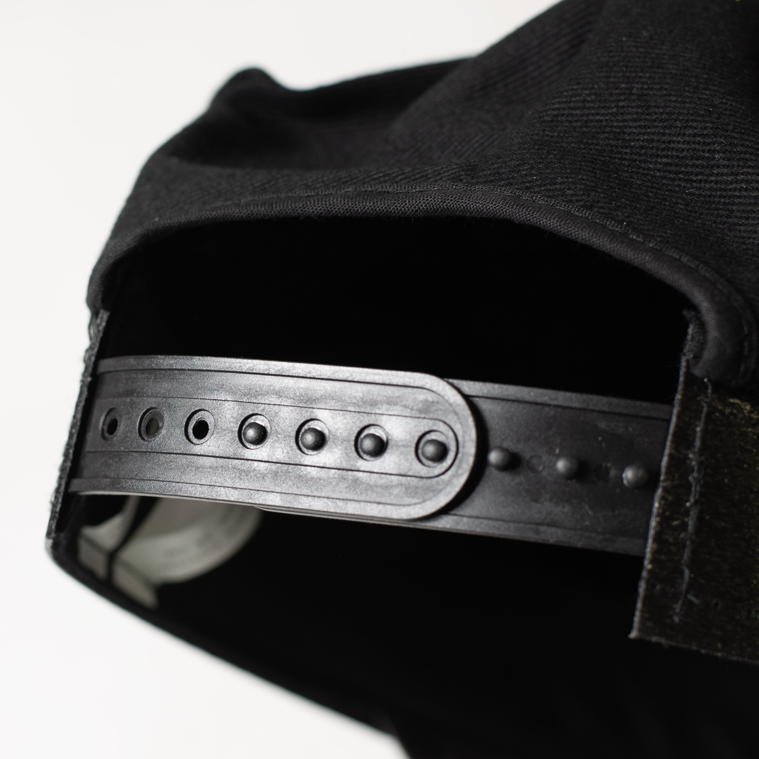 Police Cap: Black (Adult Size) detail photo 3